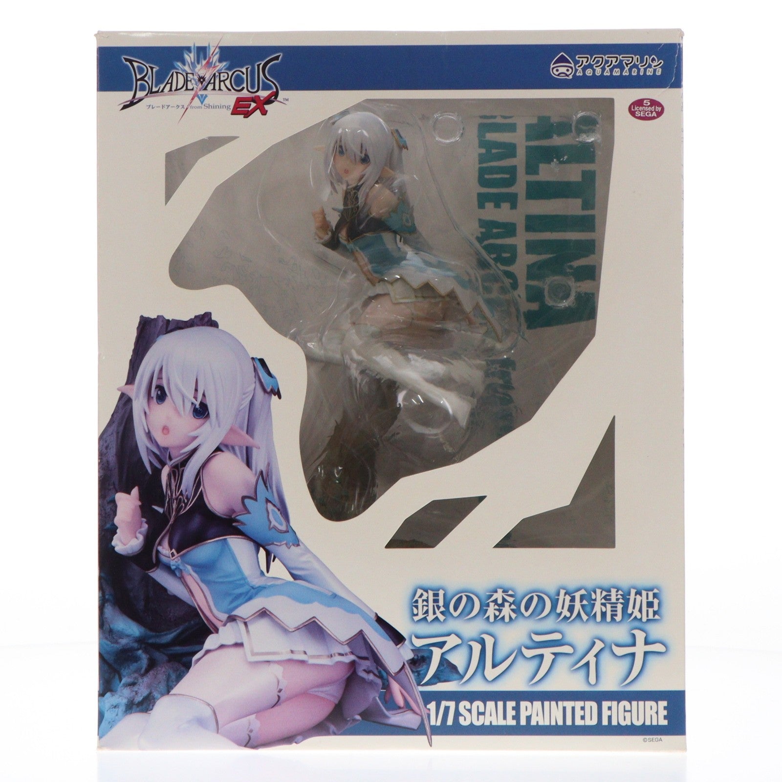 【中古即納】[FIG] 銀の森の妖精姫 アルティナ ブレードアークス from シャイニングEX 1/7 完成品 フィギュア アクアマリン(20190421)
