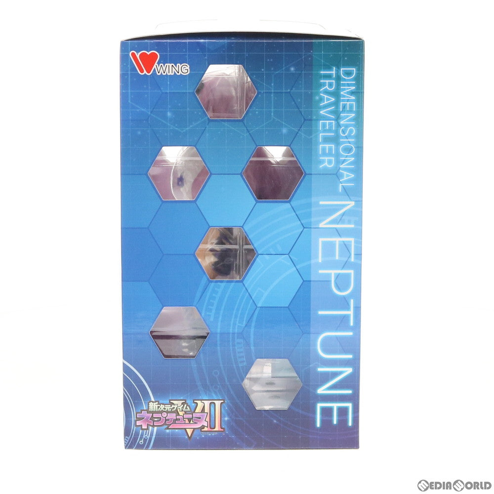 【中古即納】[FIG] 次元の旅人 ネプテューヌ 新次元ゲイム ネプテューヌVII 1/7 完成品 フィギュア WING(ウイング)(20200131)