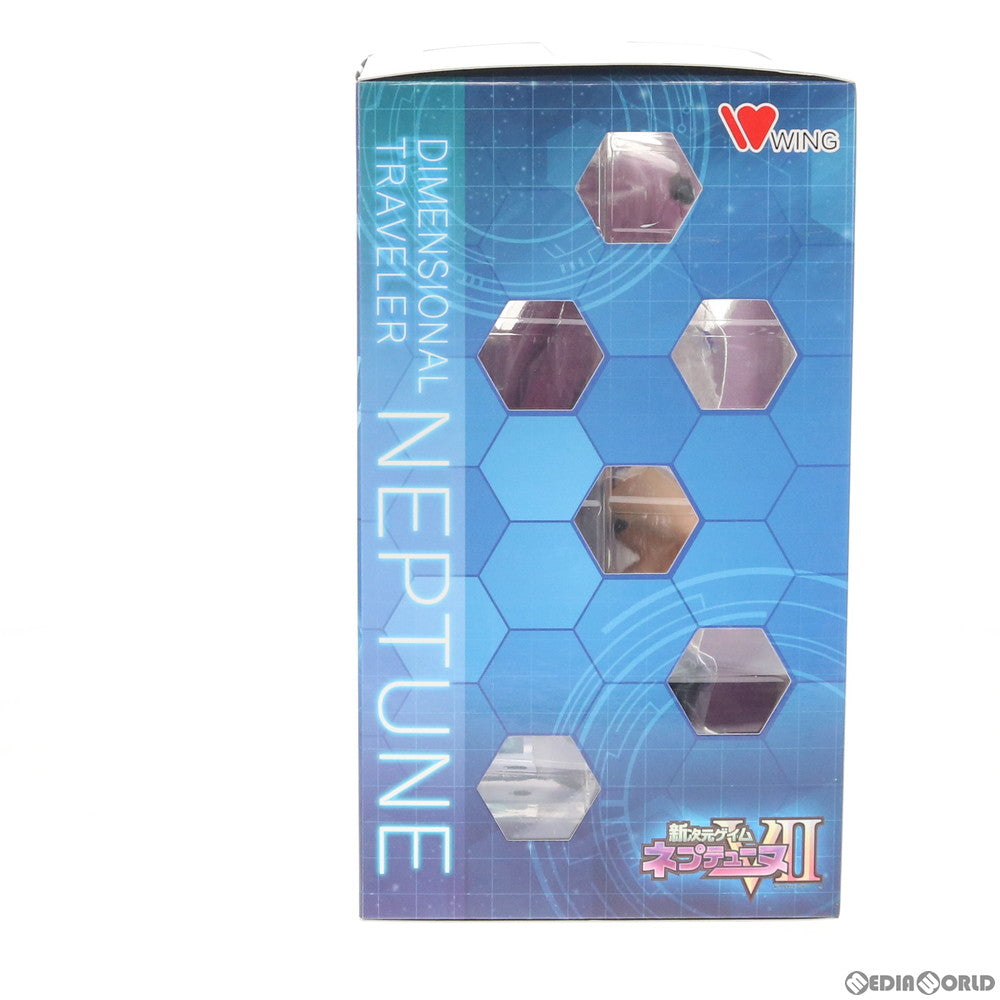 【中古即納】[FIG] 次元の旅人 ネプテューヌ 新次元ゲイム ネプテューヌVII 1/7 完成品 フィギュア WING(ウイング)(20200131)