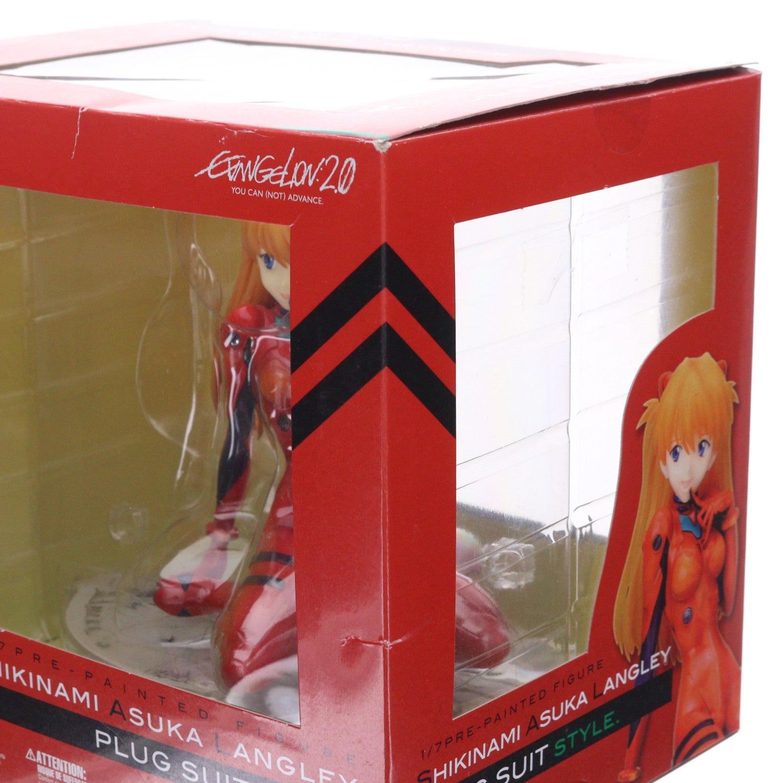 【中古即納】[FIG] 式波・アスカ・ラングレー ～プラグスーツstyle.～ ヱヴァンゲリヲン新劇場版 1/7 完成品 フィギュア(PP410) コトブキヤ(20110913)