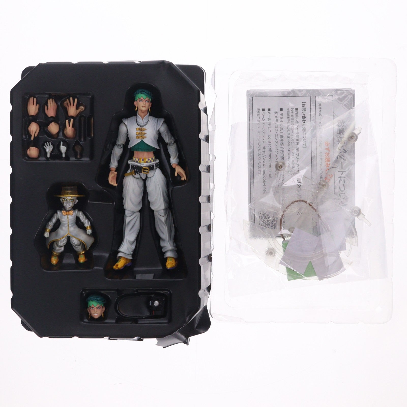 【中古即納】[FIG] (再々販) 超像可動 岸辺露伴&ヘブンズ・ドアー ジョジョの奇妙な冒険 第4部 完成品 可動フィギュア メディコス・エンタテインメント(20230401)