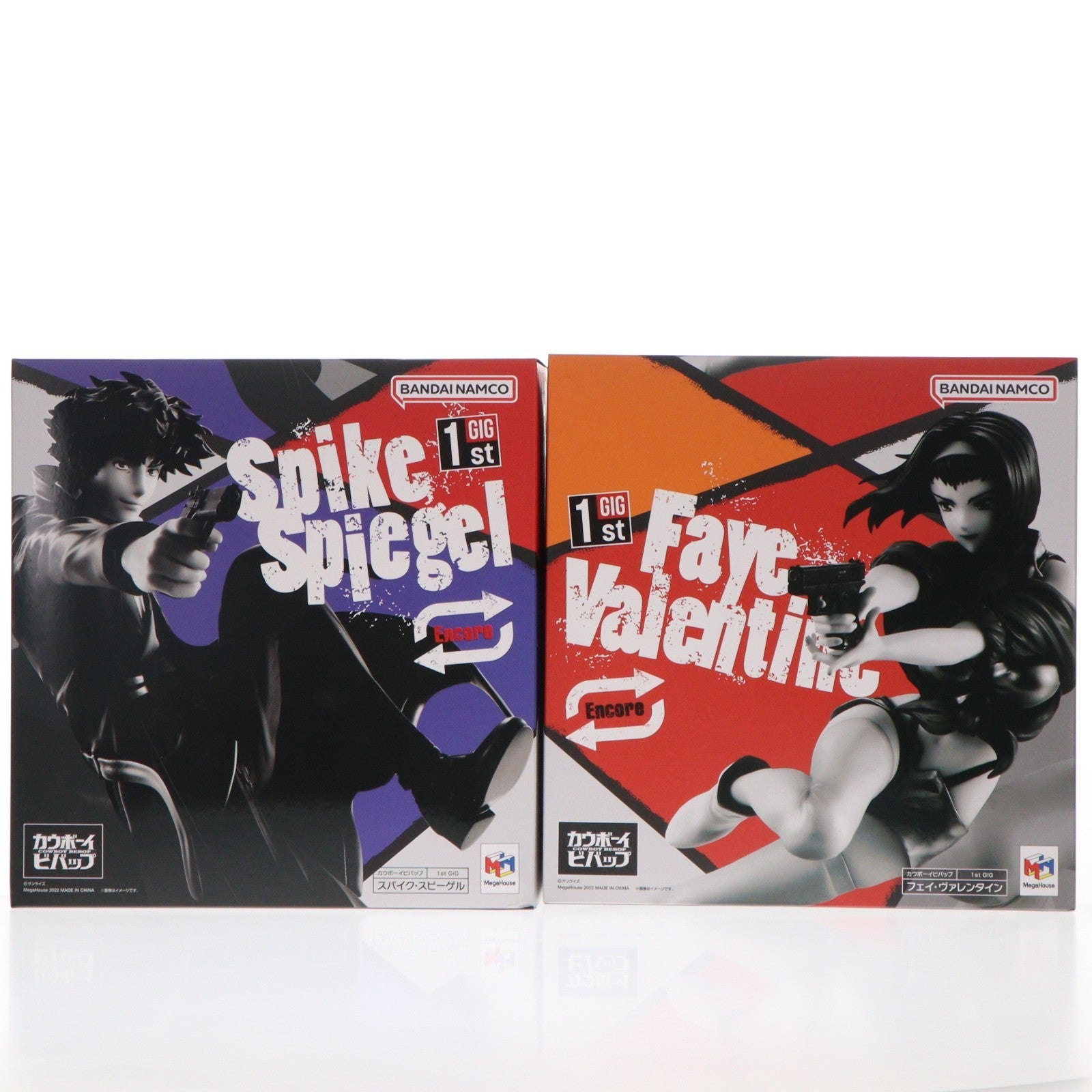 【中古即納】[FIG] スパイク&フェイ 1st GIG set(2体セット) カウボーイビバップ 1/8 完成品 フィギュア 一部店舗&オンラインショップ限定 メガハウス(20191225)