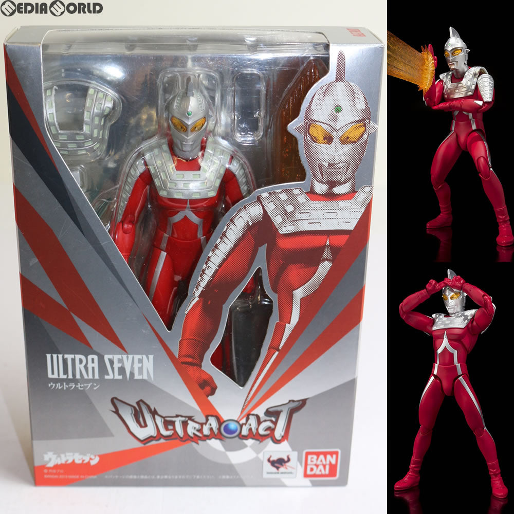 【中古即納】[FIG] ULTRA-ACT(ウルトラアクト) ウルトラセブン(2013年版) 完成品 可動フィギュア バンダイ(20160319)