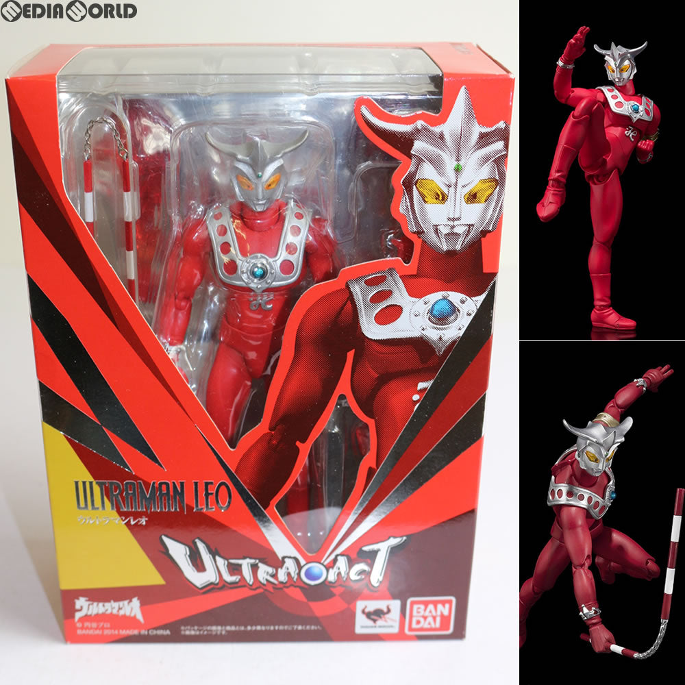 【中古即納】[FIG] ULTRA-ACT(ウルトラアクト) ウルトラマンレオ(2014年版) 完成品 可動フィギュア バンダイ(20140315)