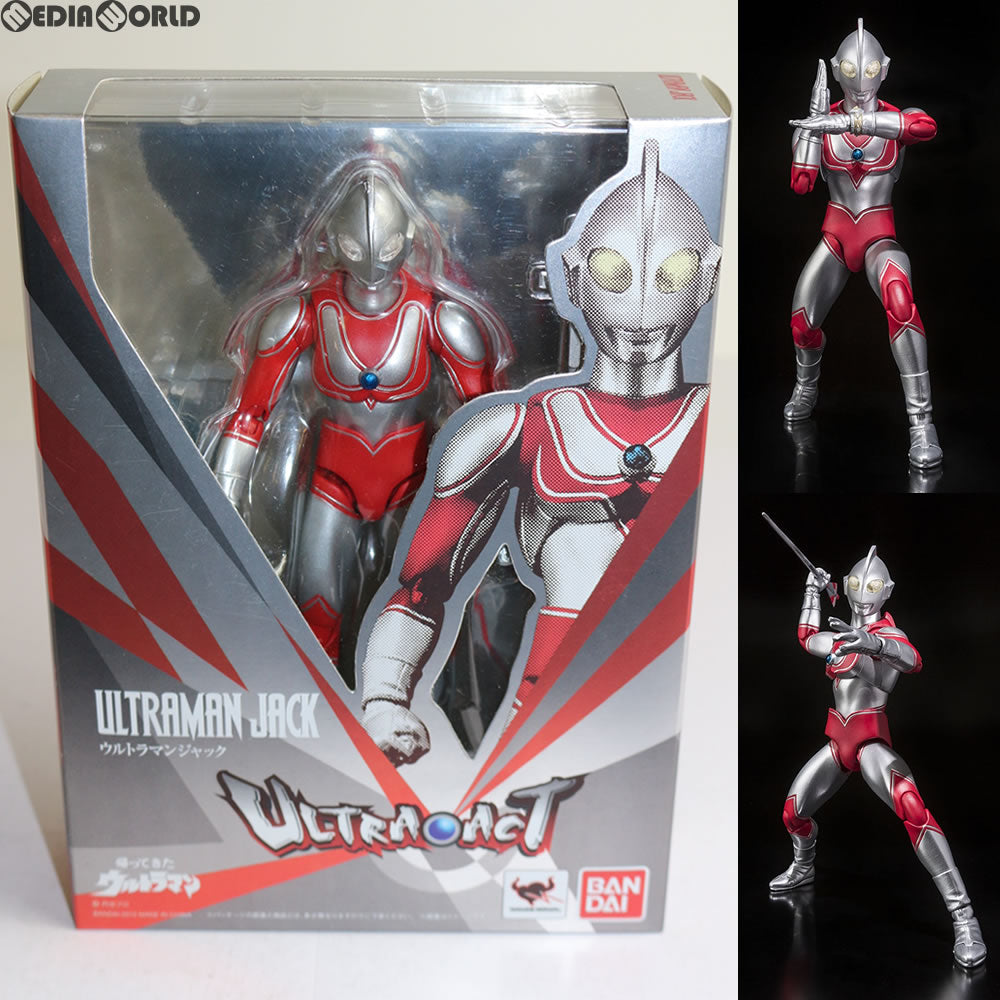 【中古即納】[FIG] ULTRA-ACT(ウルトラアクト) ウルトラマンジャック 帰ってきたウルトラマン 完成品 可動フィギュア バンダイ(20130323)