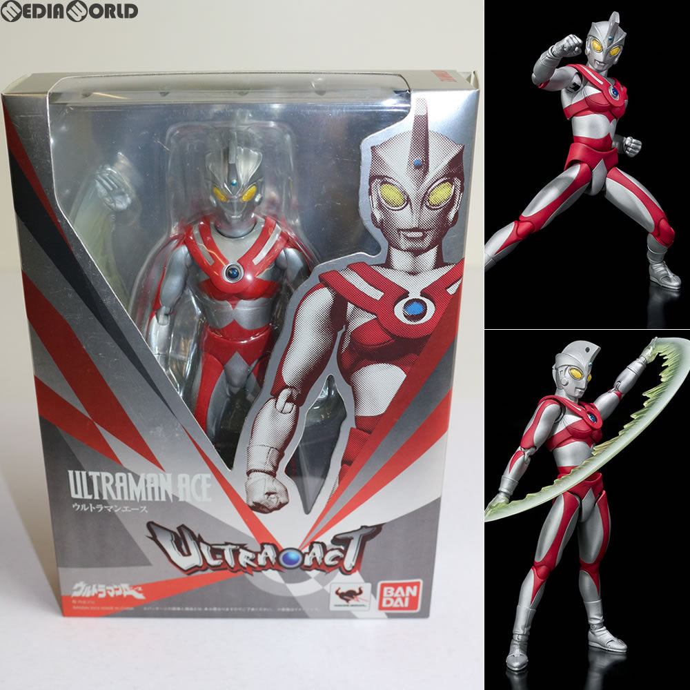 【中古即納】[FIG] ULTRA-ACT(ウルトラアクト) ウルトラマンエース ウルトラマンA 完成品 可動フィギュア バンダイ(20151121)