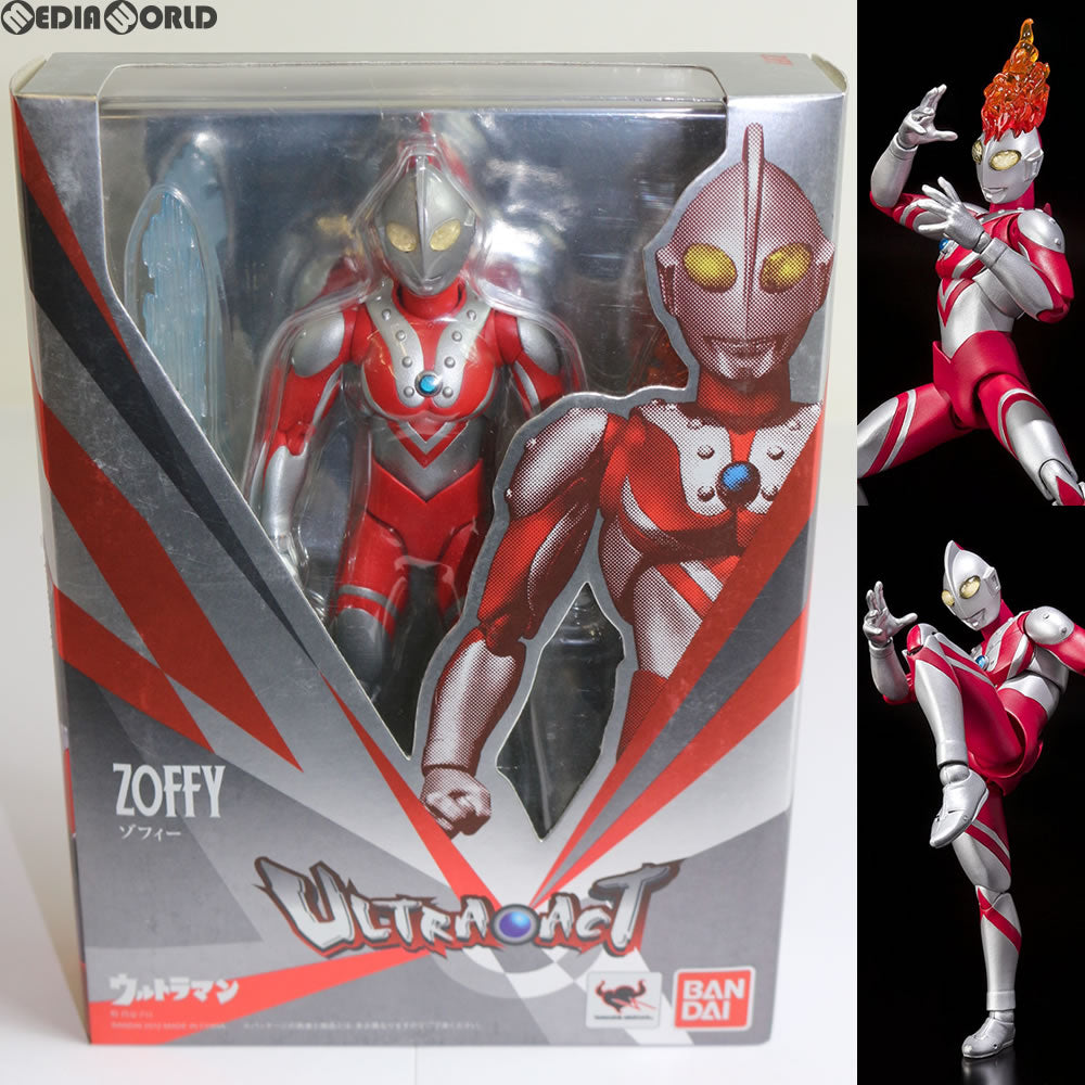 【中古即納】[FIG] ULTRA-ACT(ウルトラアクト) ゾフィー ウルトラマン 完成品 可動フィギュア バンダイ(20130713)