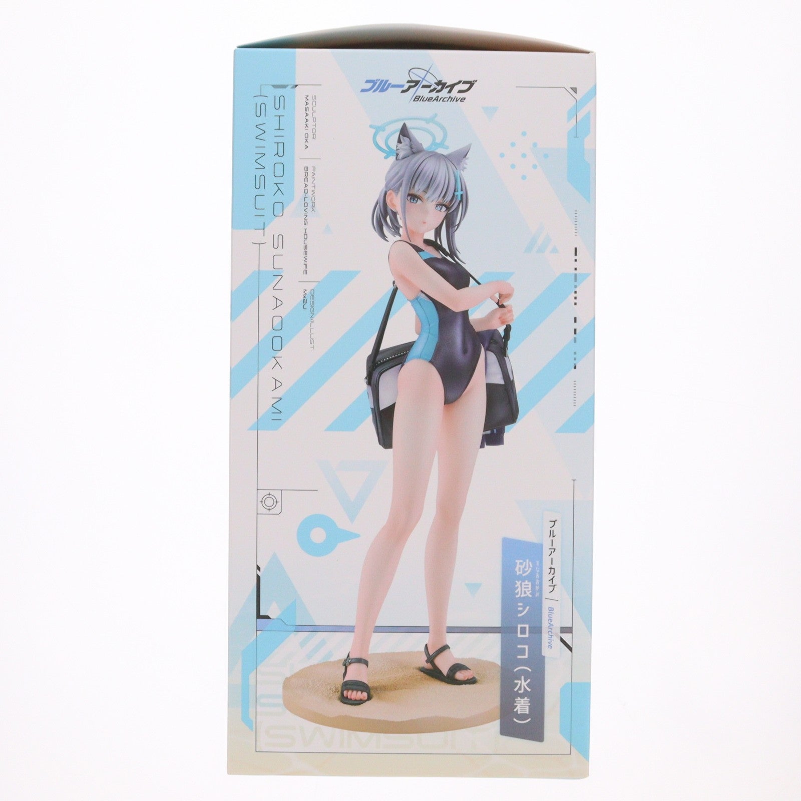 【中古即納】[FIG] 砂狼シロコ(水着)(すなおおかみしろこ) ブルーアーカイブ -Blue Archive- 1/7 完成品 フィギュア グッドスマイルカンパニー(20240616)