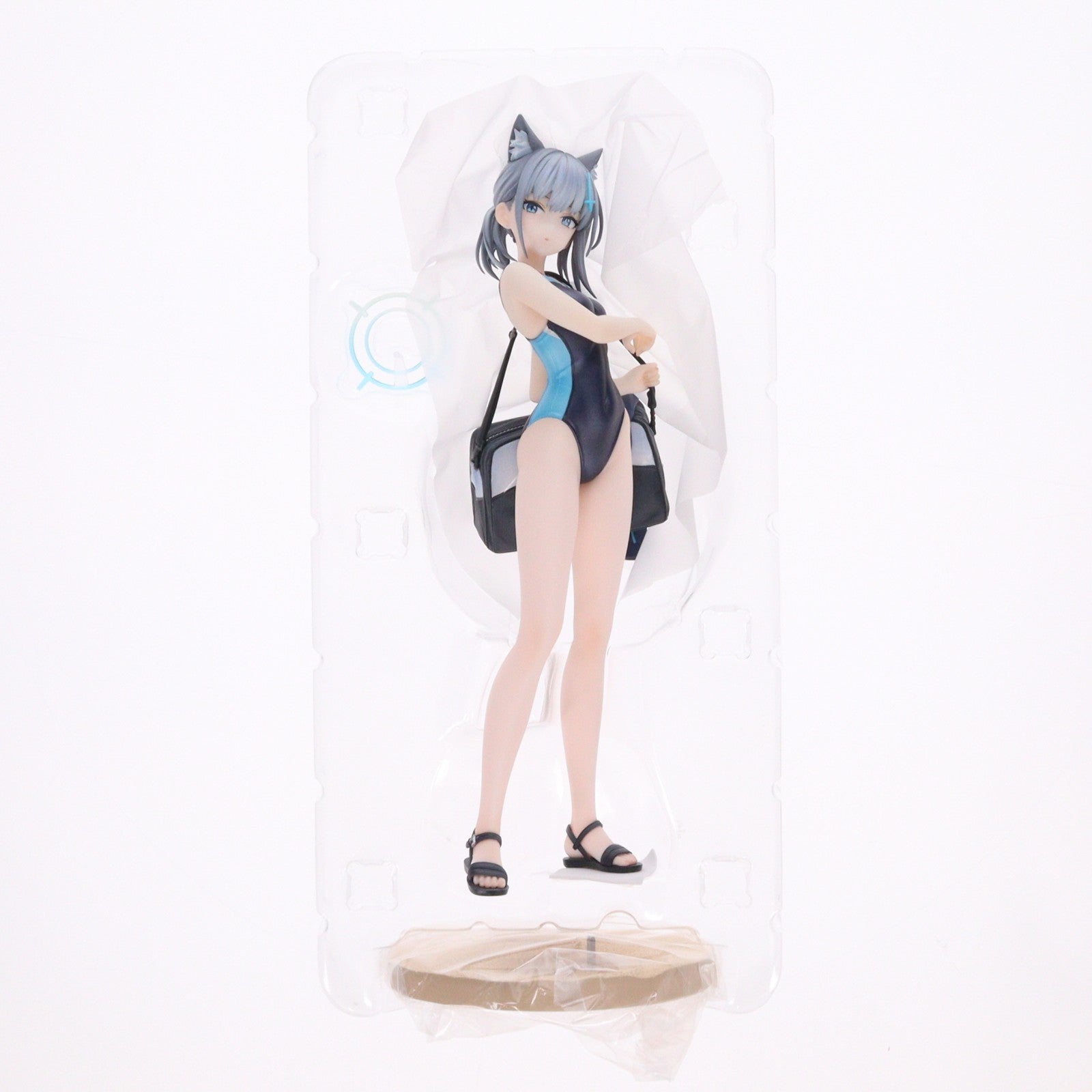 【中古即納】[FIG] 砂狼シロコ(水着)(すなおおかみしろこ) ブルーアーカイブ -Blue Archive- 1/7 完成品 フィギュア グッドスマイルカンパニー(20240616)