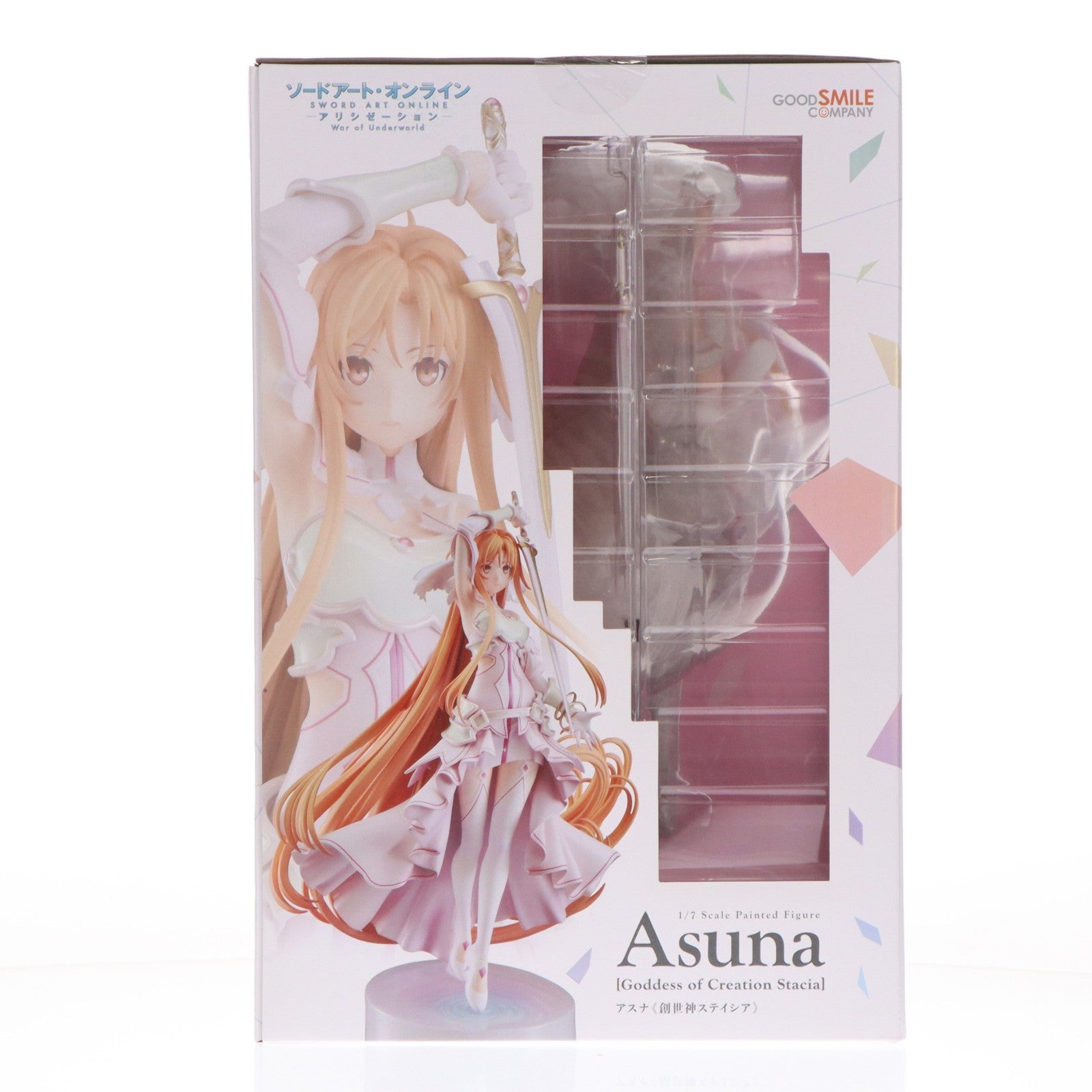 【中古即納】[FIG] アスナ 創世神ステイシア ソードアート・オンライン アリシゼーション War of Underworld 1/7 完成品 フィギュア グッドスマイルカンパニー(20221118)
