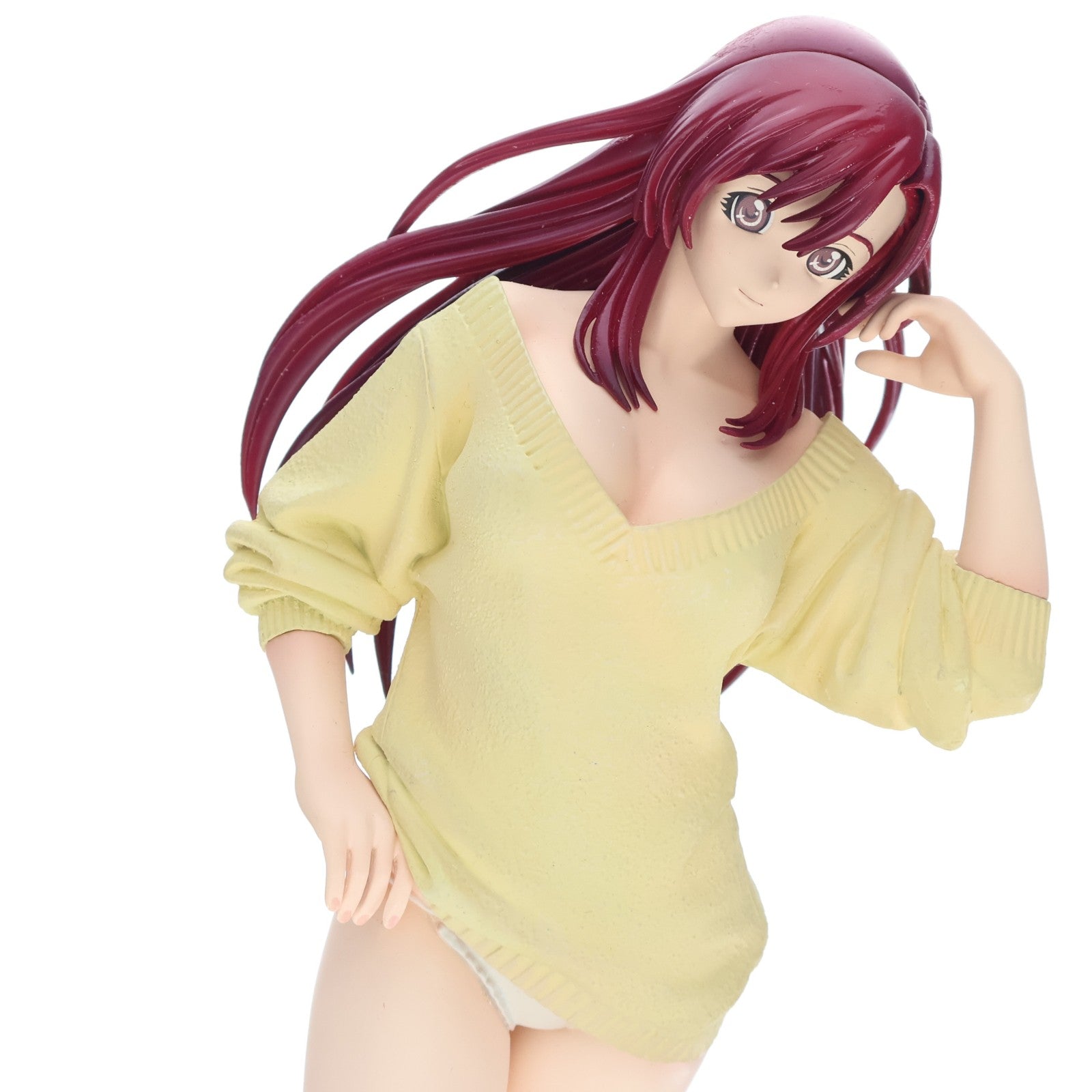 【中古即納】[FIG] 風見みずほ(かざみみずほ) ダウンヘアー おねがい☆ティーチャー 1/6 完成品 フィギュア(P241) クルシマ製作所(20090331)