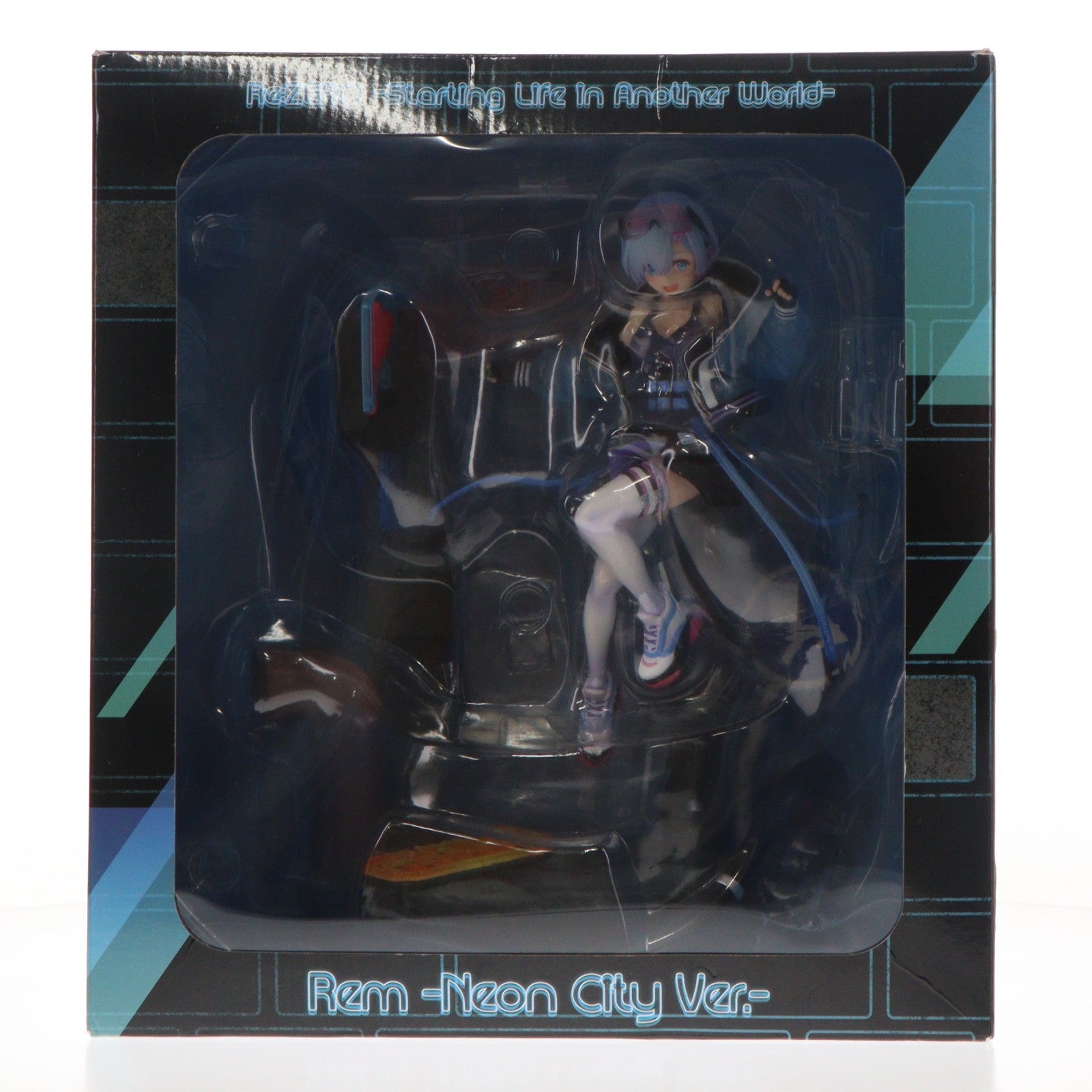 【中古即納】[FIG] SHIBUYA SCRAMBLE FIGURE レム -Neon City Ver.- Re:ゼロから始める異世界生活 1/7 完成品 フィギュア eStream Store&Amazon限定 eStream/アルファサテライト(20220630)