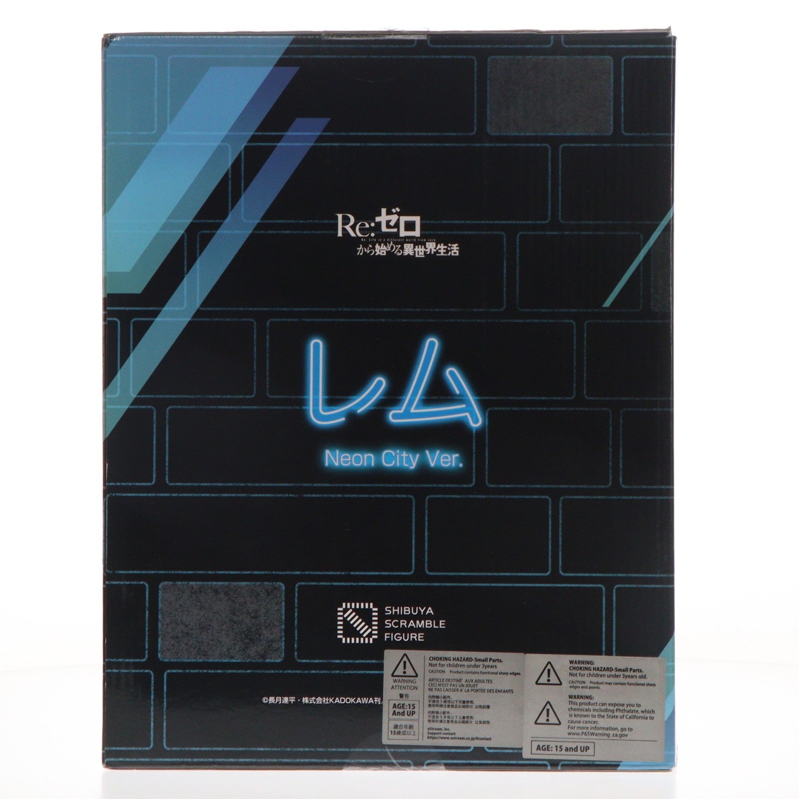 【中古即納】[FIG] SHIBUYA SCRAMBLE FIGURE レム -Neon City Ver.- Re:ゼロから始める異世界生活 1/7 完成品 フィギュア eStream Store&Amazon限定 eStream/アルファサテライト(20220630)