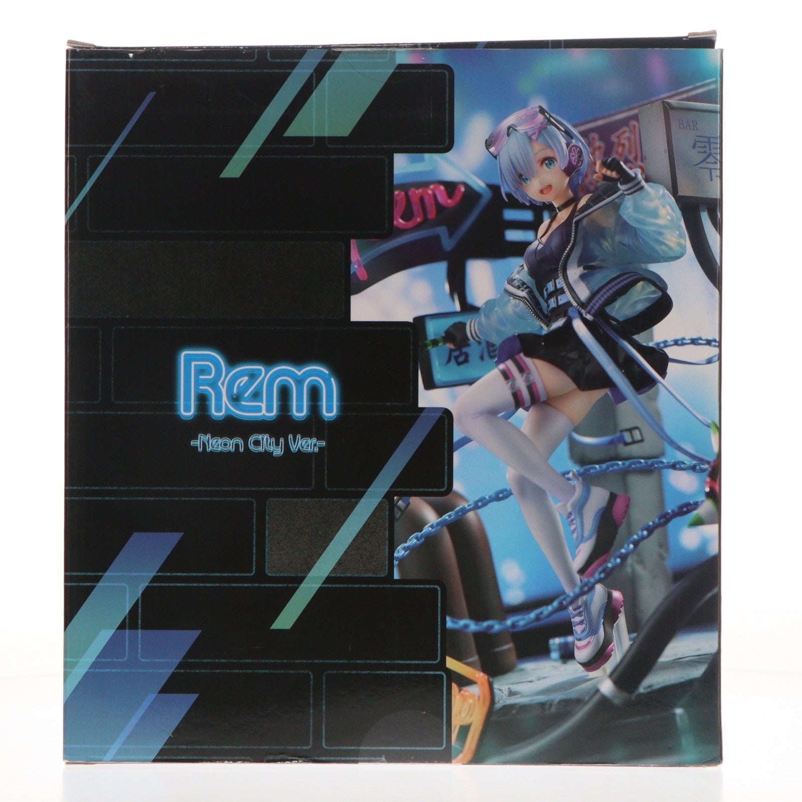 【中古即納】[FIG] SHIBUYA SCRAMBLE FIGURE レム -Neon City Ver.- Re:ゼロから始める異世界生活 1/7 完成品 フィギュア eStream Store&Amazon限定 eStream/アルファサテライト(20220630)