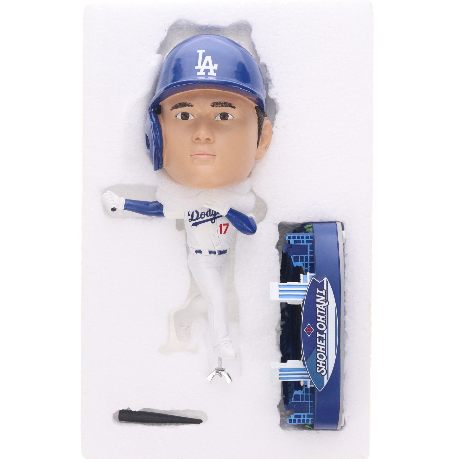 【中古即納】[FIG] MLB限定 PLAYER BOBBLE 大谷翔平(おおたにしょうへい)(2024年ドジャース球場デビュー記念スペシャル・エディション) ボブルヘッド ロサンゼルス・ドジャース 完成品 フィギュア foco(20241031)