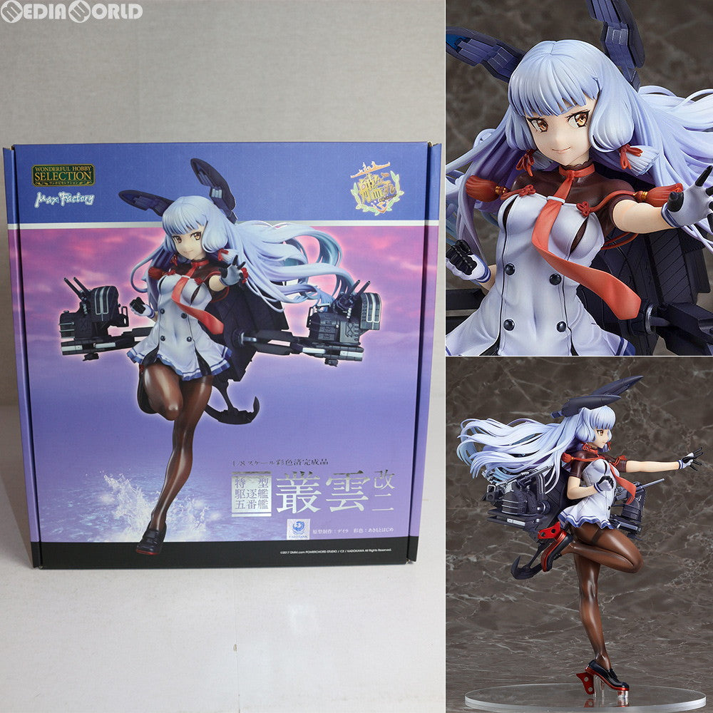 【中古即納】[FIG] GOODSMILE ONLINE SHOP限定 ワンホビセレクション 叢雲改二(むらくもかいに) 艦隊これくしょん -艦これ- 1/8 完成品 フィギュア マックスファクトリー(20180823)