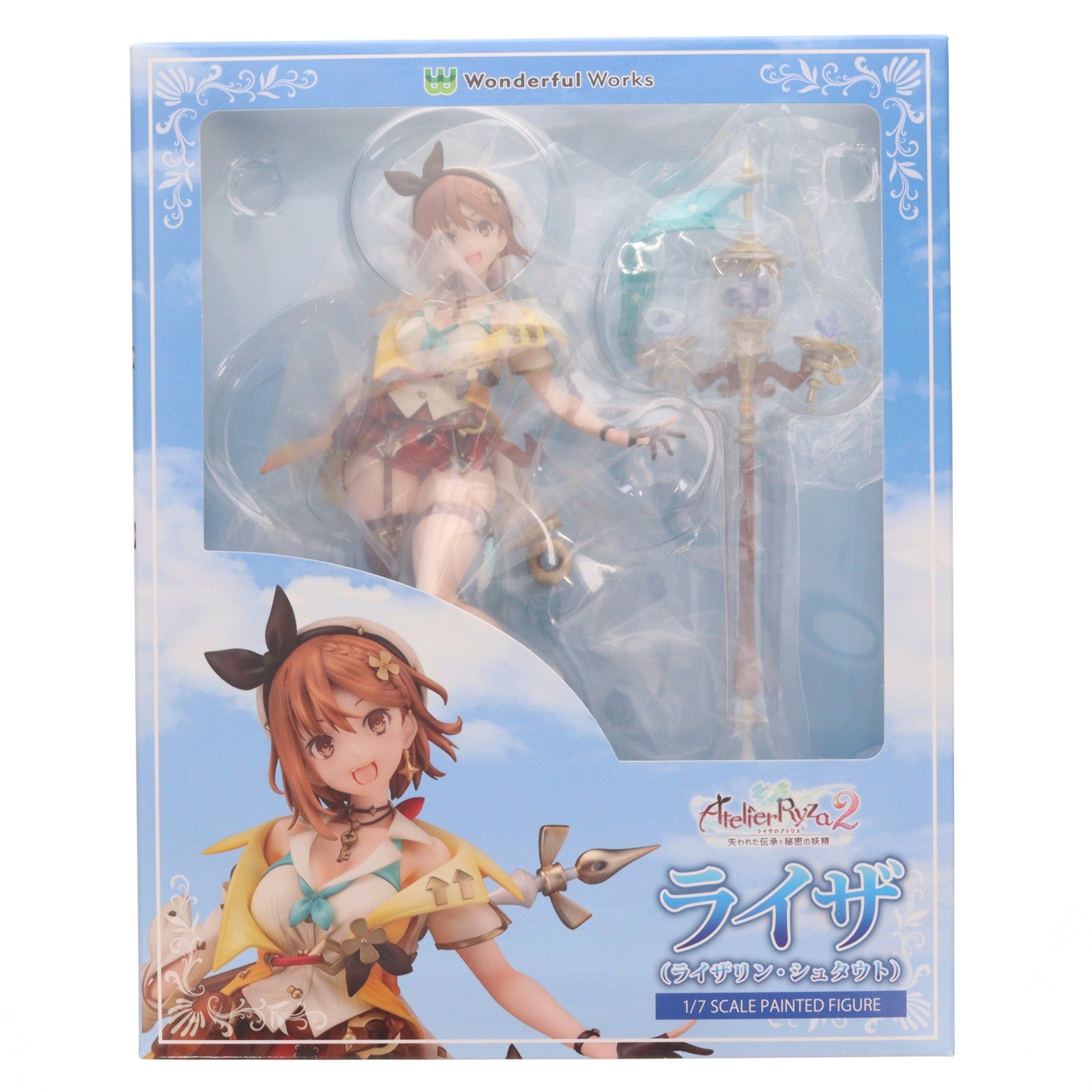 【中古即納】[FIG] ライザ(ライザリン・シュタウト) ライザのアトリエ2 ～失われた伝承と秘密の妖精～ 1/7 完成品 フィギュア Wonderful Works(ワンダフルワークス)(20210829)