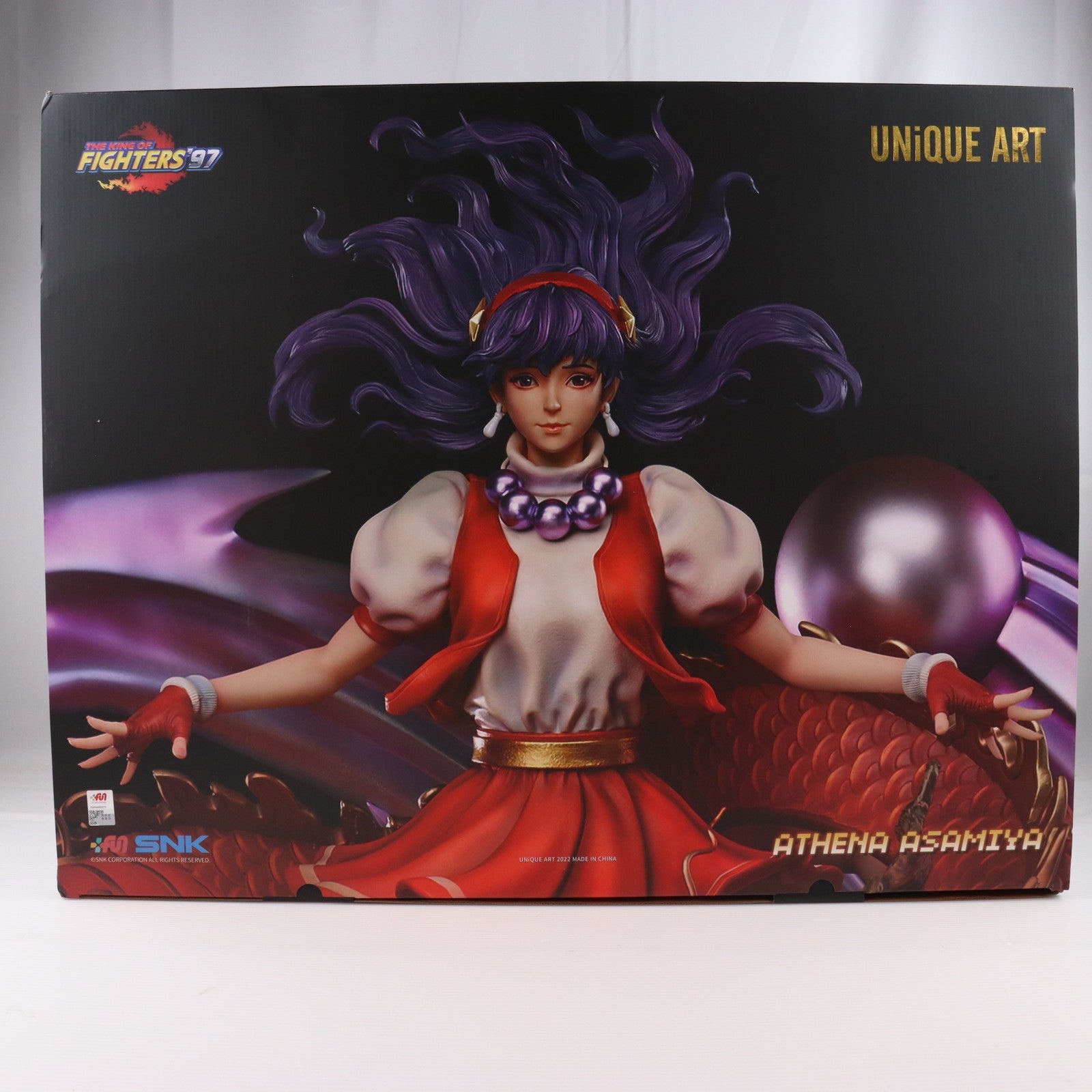 【中古即納】[FIG] 麻宮アテナ(あさみやあてな) THE KING OF FIGHTERS ’97(ザ・キング・オブ・ファイターズ97) 1/4 完成品 フィギュア LiNER(ライナー)/回天堂(20221015)