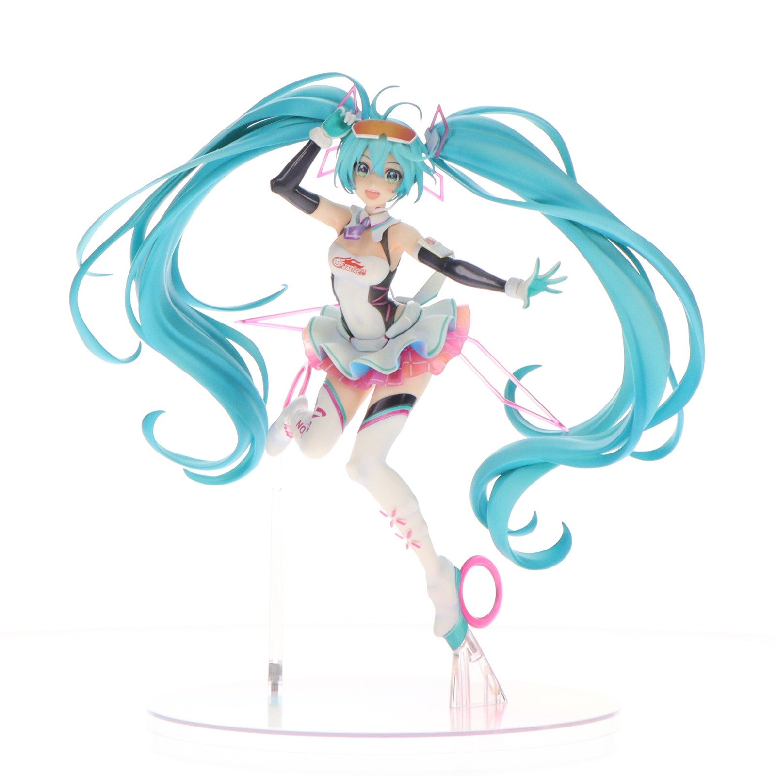 【中古即納】[FIG] GOODSMILE ONLINE SHOP限定 レーシングミク 2021Ver. 初音ミク GTプロジェクト 1/7 完成品 フィギュア グッドスマイルカンパニー(20221231)