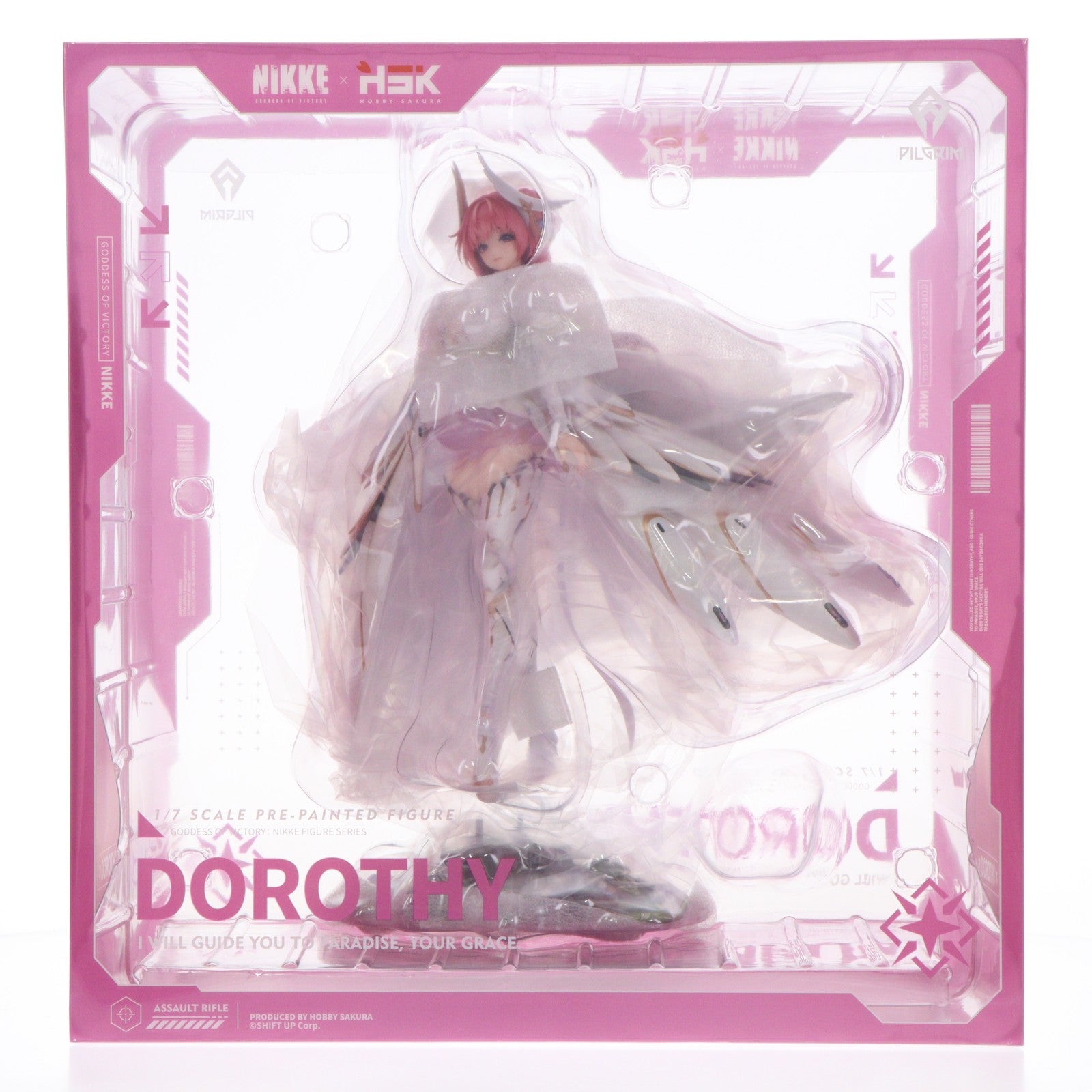 【中古即納】[FIG] Doroフィギュア&アクリルブロック無し ドロシー 豪華版 勝利の女神:NIKKE(ニケ) 1/7 完成品 フィギュア HOBBY SAKURA(ホビーサクラ)(20260731)