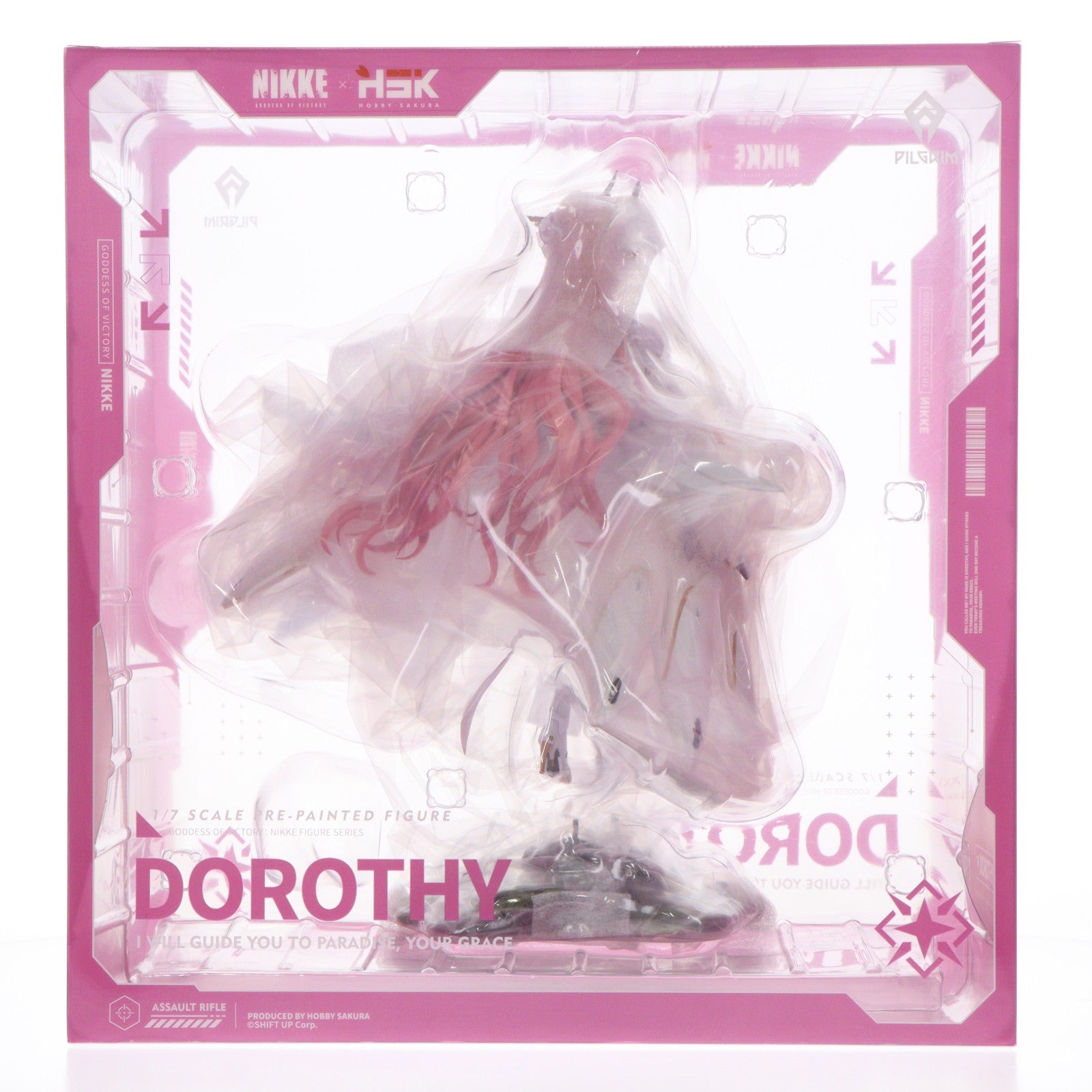 【中古即納】[FIG] Doroフィギュア&アクリルブロック無し ドロシー 豪華版 勝利の女神:NIKKE(ニケ) 1/7 完成品 フィギュア HOBBY SAKURA(ホビーサクラ)(20260731)
