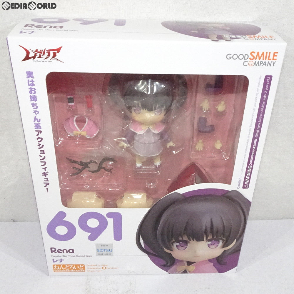 【中古即納】[FIG] ねんどろいど 691 レナ レガリア The Three Sacred Stars 完成品 可動フィギュア グッドスマイルカンパニー(20170630)