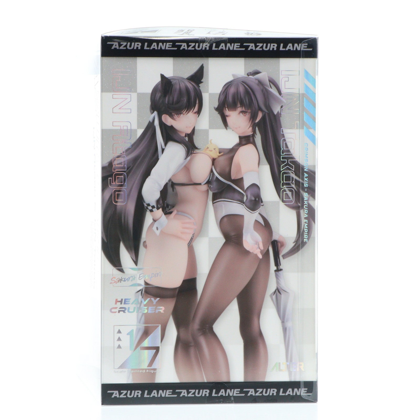【中古即納】[FIG] 愛宕&高雄(あたご&たかお) レースクイーンVer. アズールレーン 1/7 完成品 フィギュア アルター(20231015)