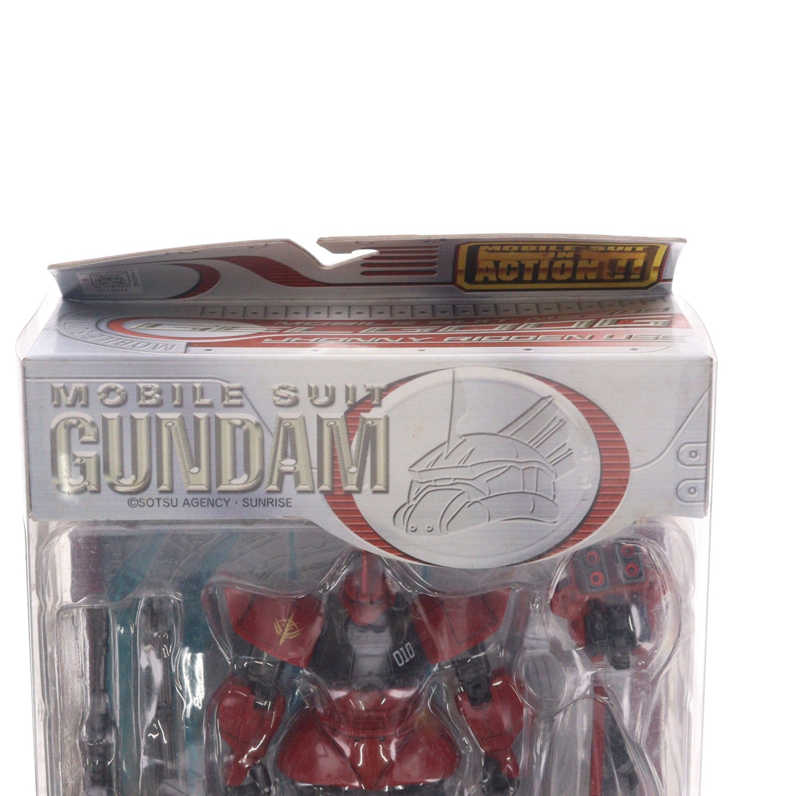 【中古即納】[FIG] MS IN ACTION!!(モビルスーツ・イン・アクション) MS-14B ジョニー・ライデン専用ゲルググ 機動戦士ガンダムMSV(モビルスーツバリエーション) 完成品 可動フィギュア バンダイ(20021031)
