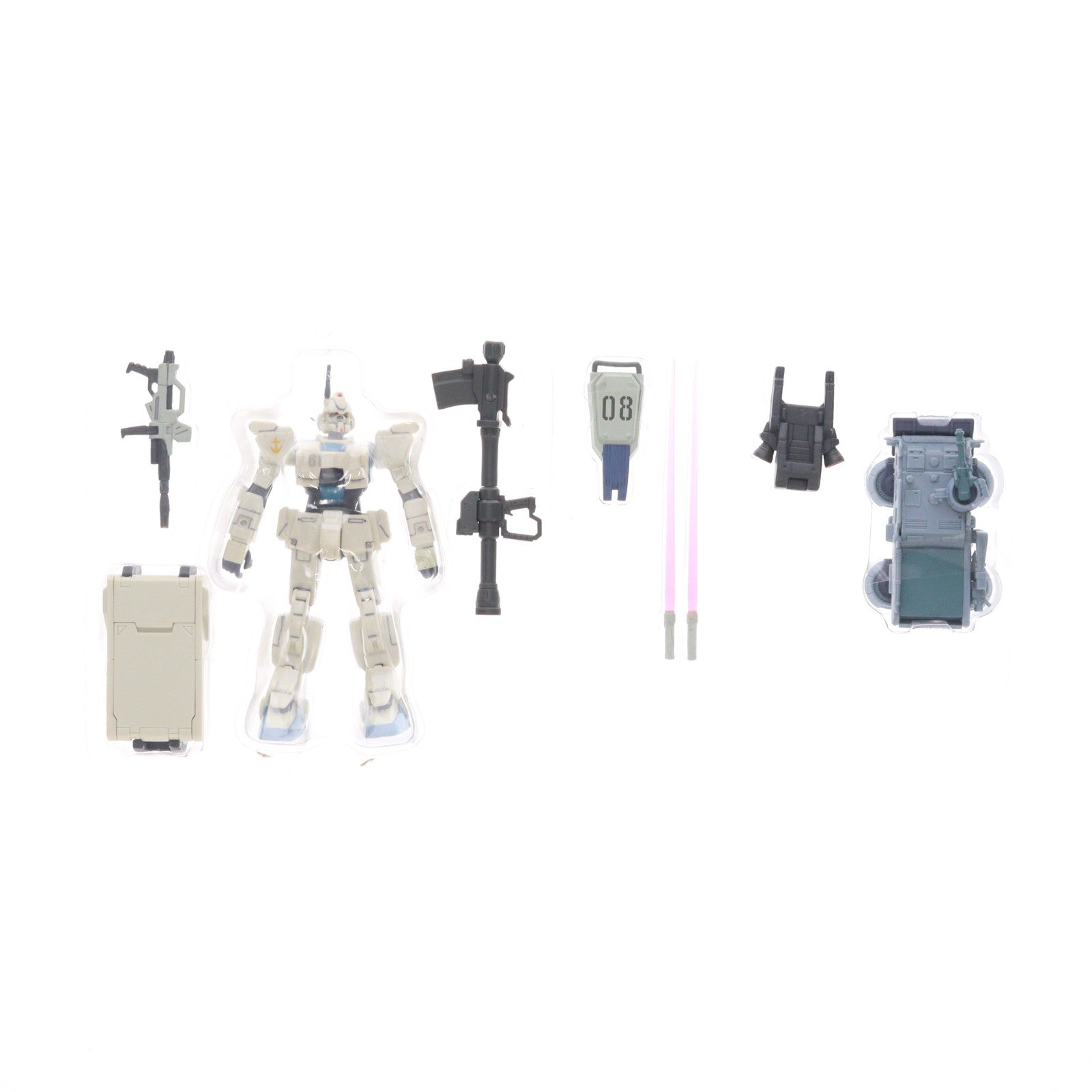 【中古即納】[FIG] MS IN ACTION!!(モビルスーツ・イン・アクション) RX-79[G]Ez-8 ガンダムEz-8 機動戦士ガンダム 第08MS小隊 完成品 可動フィギュア バンダイ(20011130)