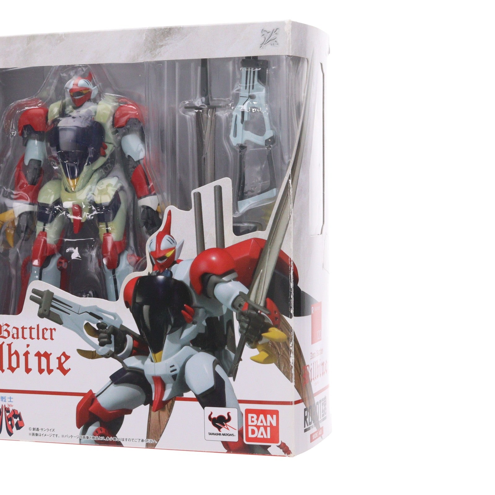 【中古即納】[FIG] ROBOT魂(SIDE AB) ビルバイン 聖戦士ダンバイン 完成品 可動フィギュア バンダイ(20130511)