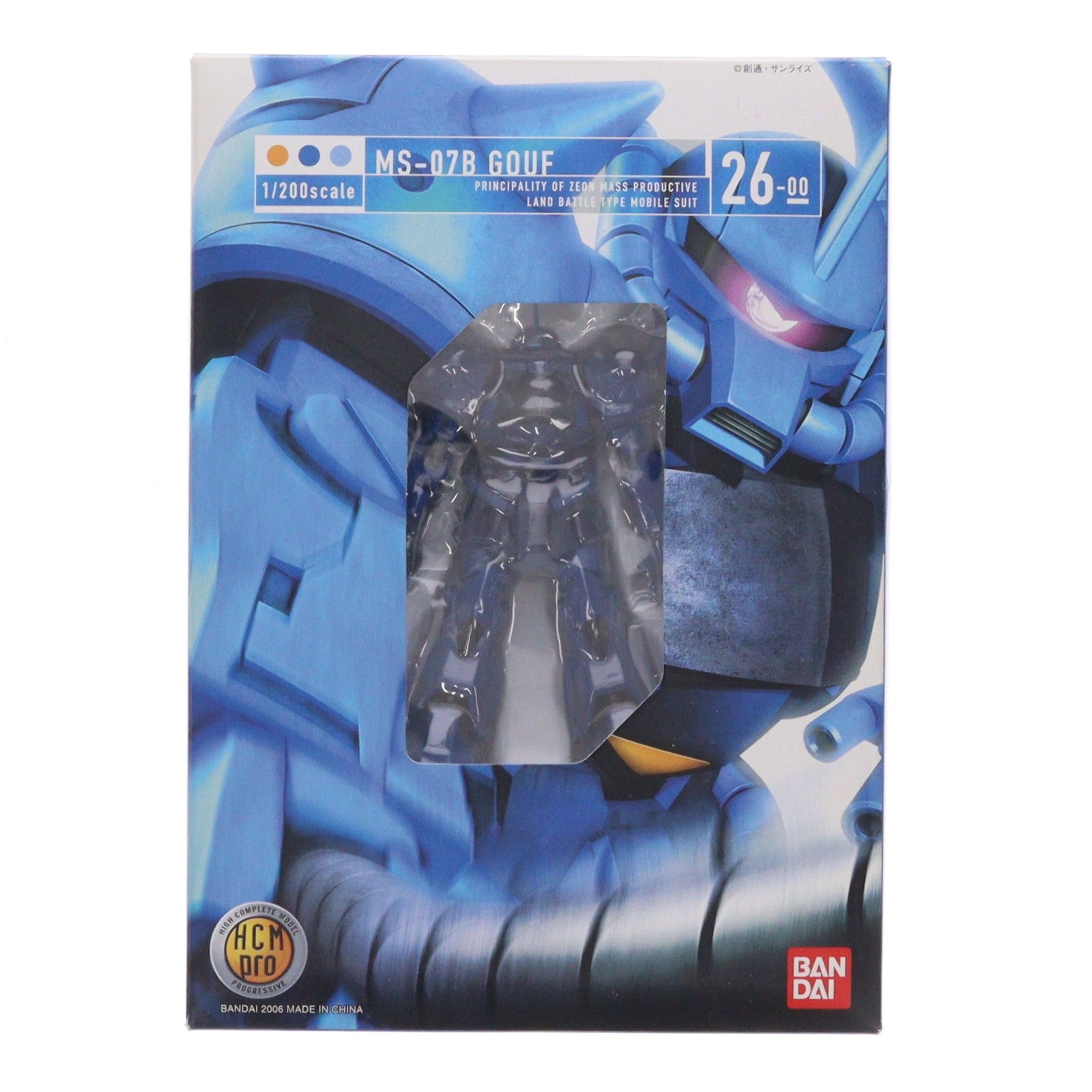 【中古即納】[FIG] HCM-Pro 26-00 MS-07B グフ 機動戦士ガンダム 1/200 完成品 可動フィギュア バンダイ(20060531)