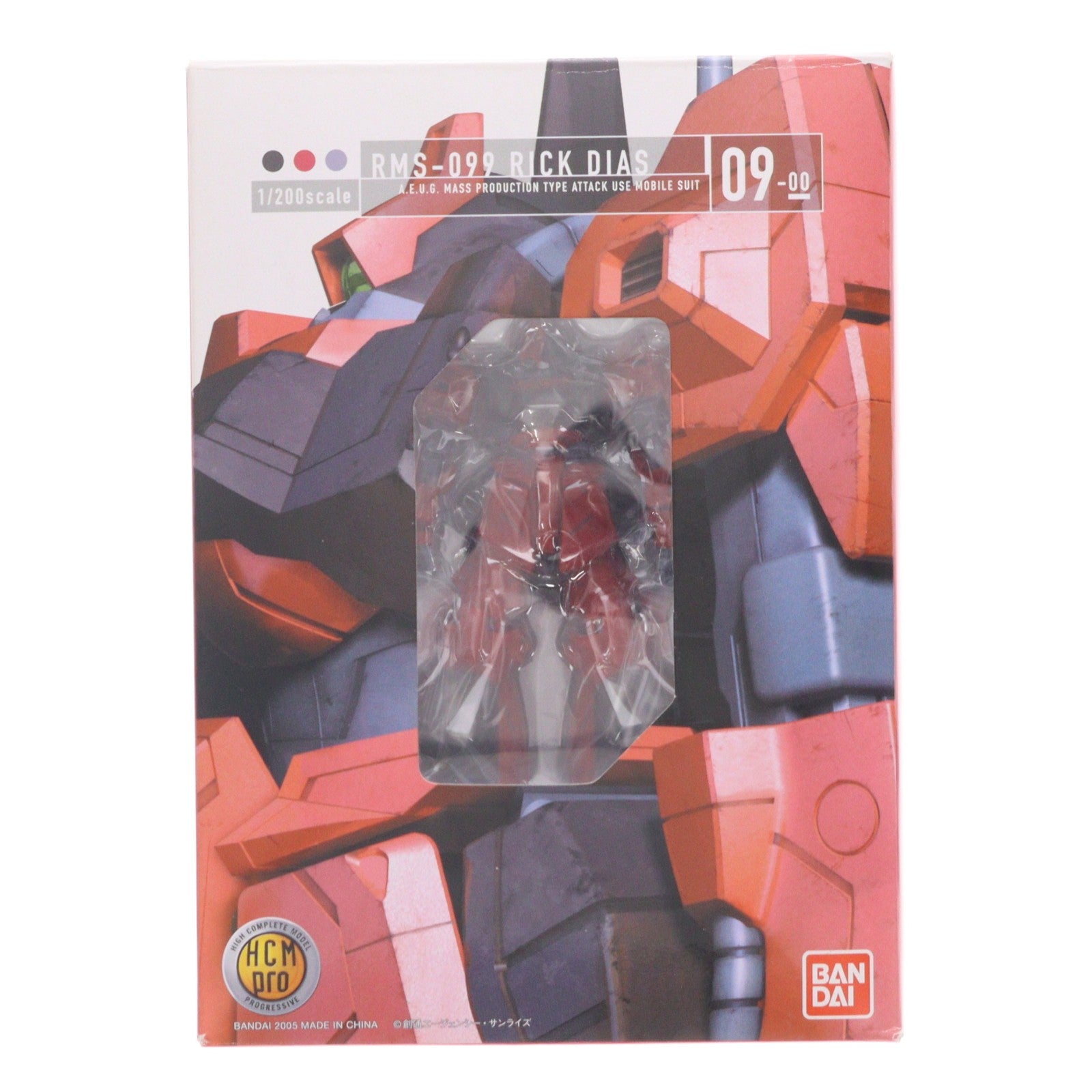 【中古即納】[FIG] HCM-Pro 09-00 RMS-099 リック・ディアス(レッドカラー) 機動戦士Zガンダム 1/200 完成品 可動フィギュア バンダイ(20050114)