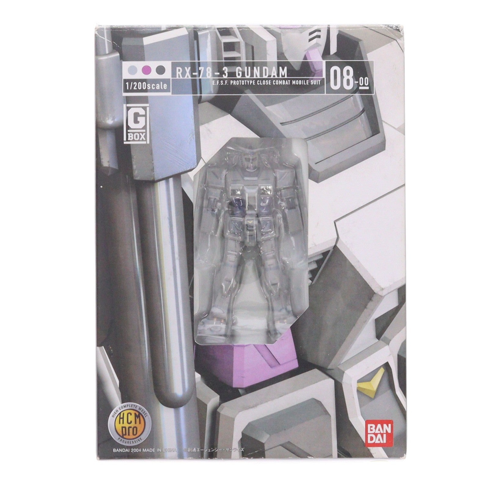 【中古即納】[FIG] HCM-Pro08-00&08-01 G-BOX G-3ガンダム&キャスバル専用ガンダム 機動戦士ガンダムMSV 機動戦士ガンダム ギレンの野望 1/200 完成品 可動フィギュア バンダイ(20041113)