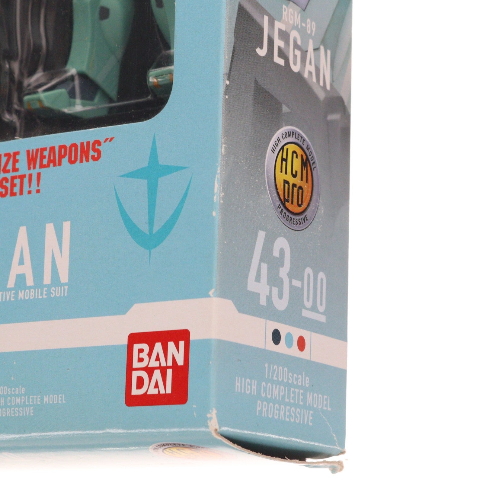 【中古即納】[FIG] HCM-Pro 43-00 RGM-89 ジェガン 機動戦士ガンダム 逆襲のシャア 1/200 完成品 可動フィギュア バンダイ(20070916)