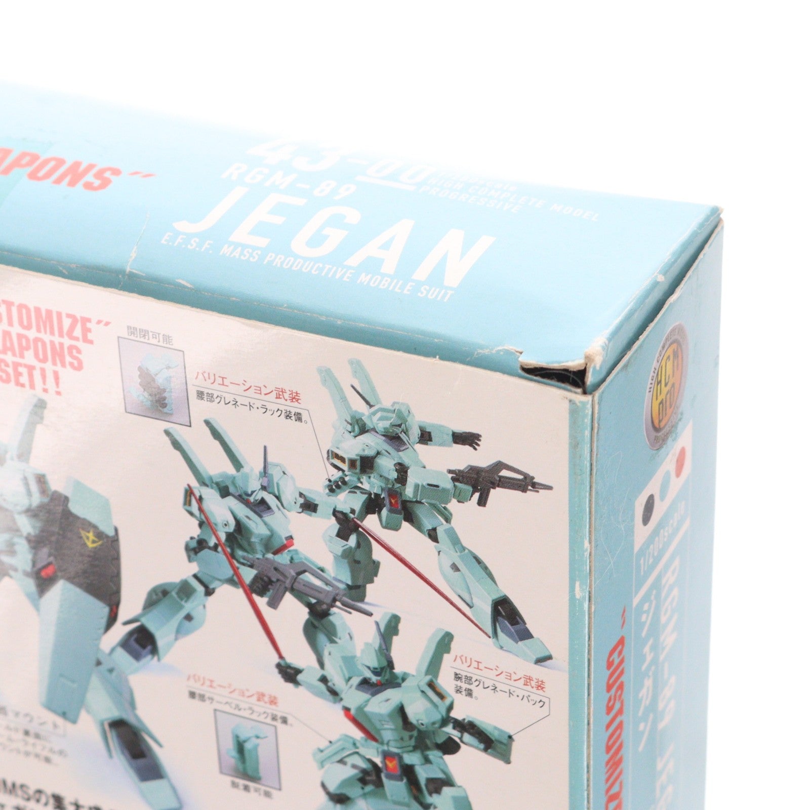 【中古即納】[FIG] HCM-Pro 43-00 RGM-89 ジェガン 機動戦士ガンダム 逆襲のシャア 1/200 完成品 可動フィギュア バンダイ(20070916)