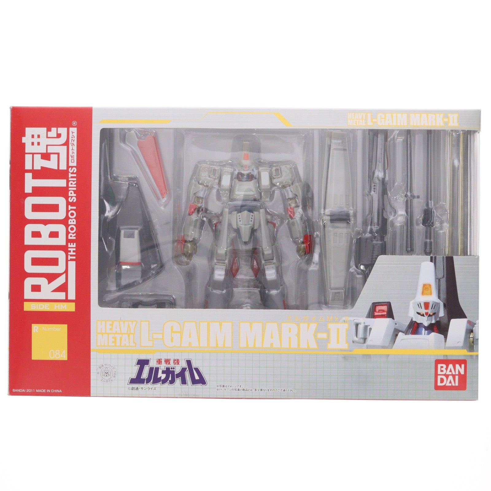 【中古即納】[FIG] ROBOT魂(SIDE HM) エルガイムMk-II 重戦機エルガイム 完成品 可動フィギュア バンダイ(20111216)