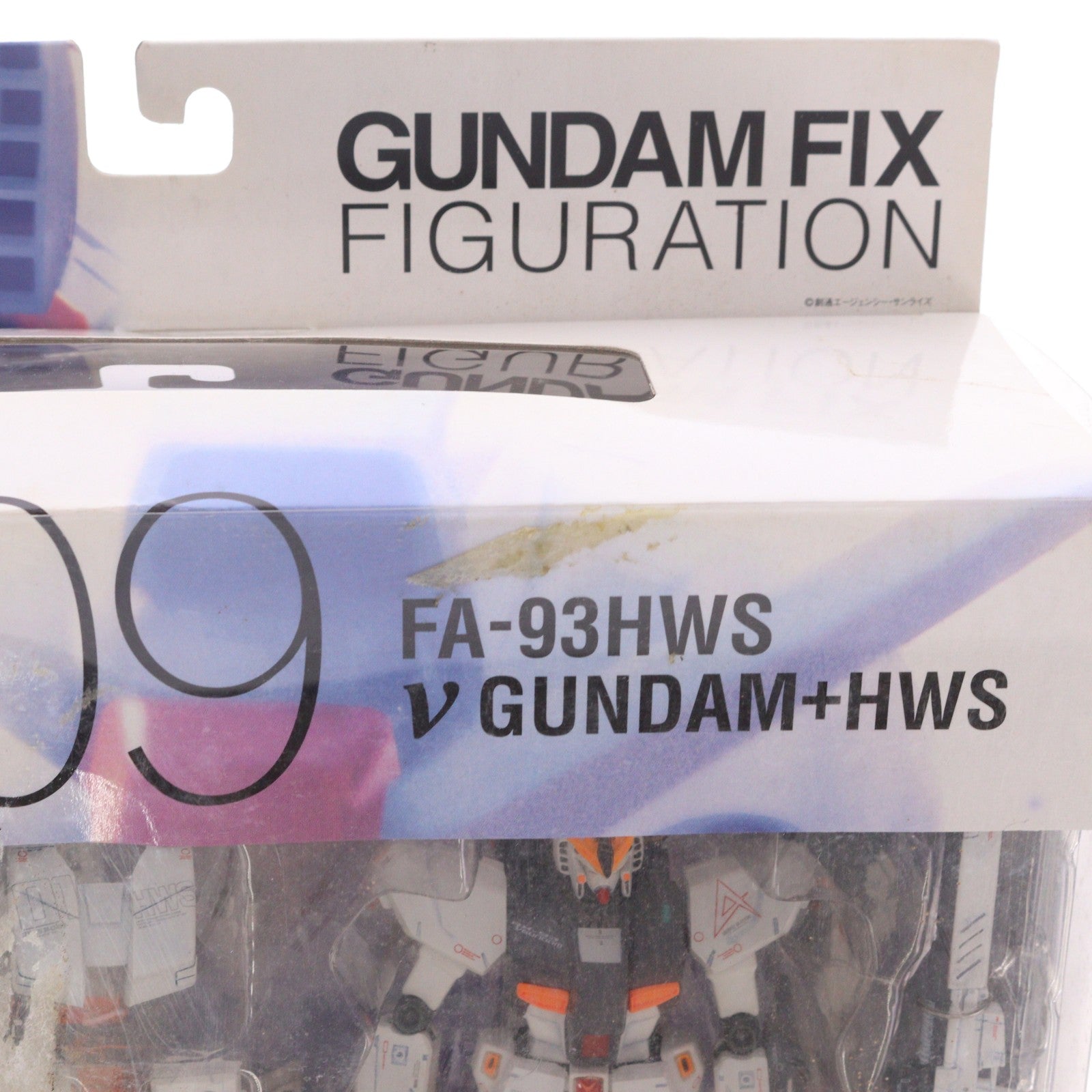 【中古即納】[FIG] GUNDAM FIX FIGURATION #0009 νガンダム+HWS(ヘビーウェポンシステム) 機動戦士ガンダム 逆襲のシャア 完成品 可動フィギュア バンダイ(20020727)