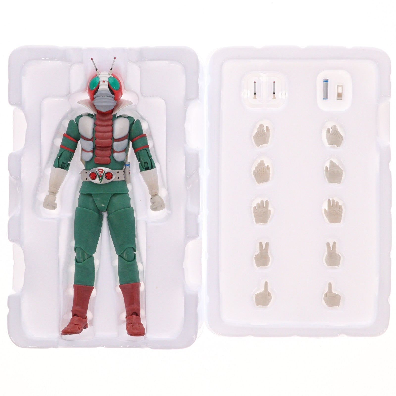 【中古即納】[FIG] 魂ウェブ商店限定 S.H.Figuarts(フィギュアーツ) 真骨彫製法 仮面ライダーV3 完成品 可動フィギュア バンダイスピリッツ(20221231)