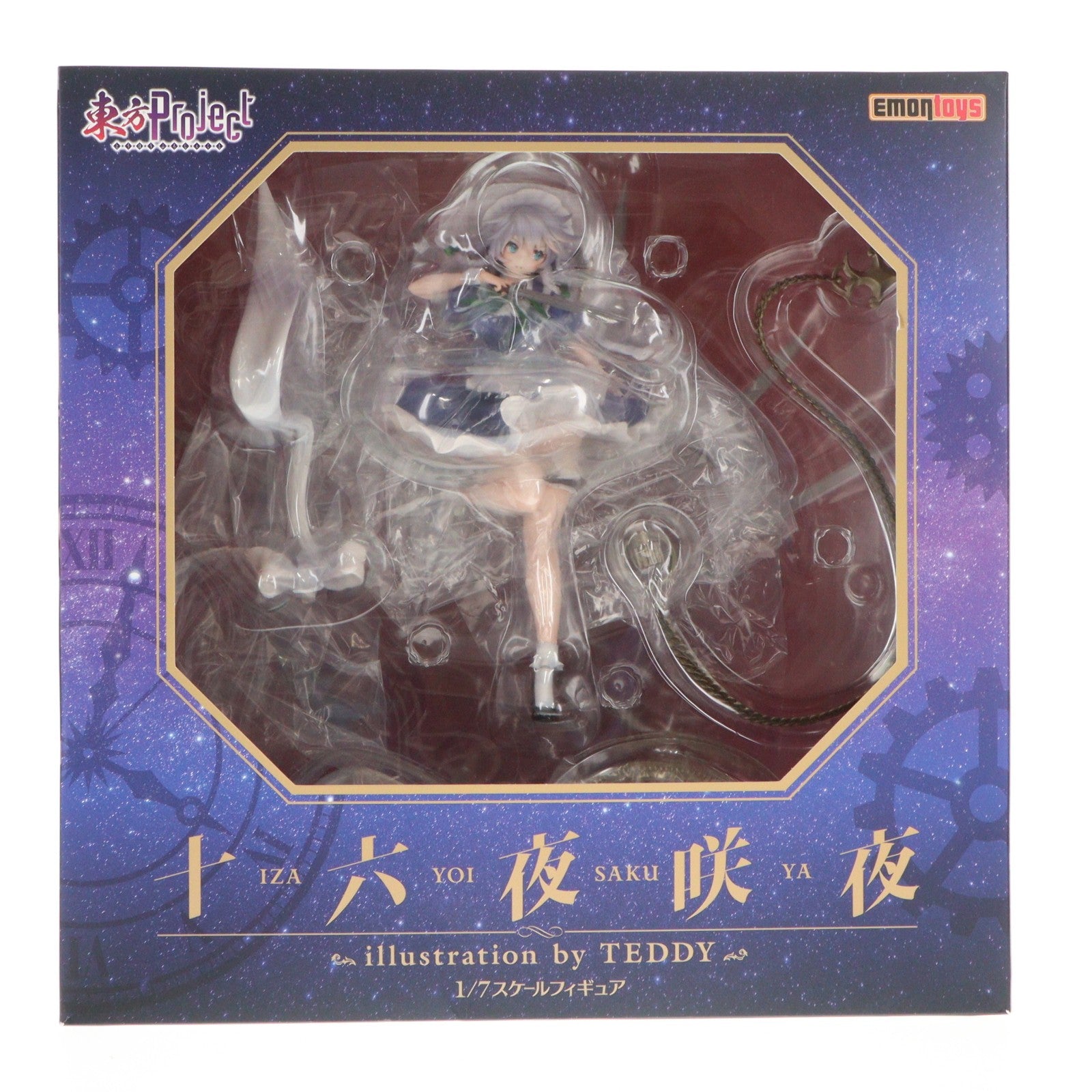 【中古即納】[FIG] 十六夜咲夜(いざよいさくや) illustration by TEDDY 東方Project 1/7 完成品 フィギュア 絵梦トイズ(エモントイズ)(20240517)