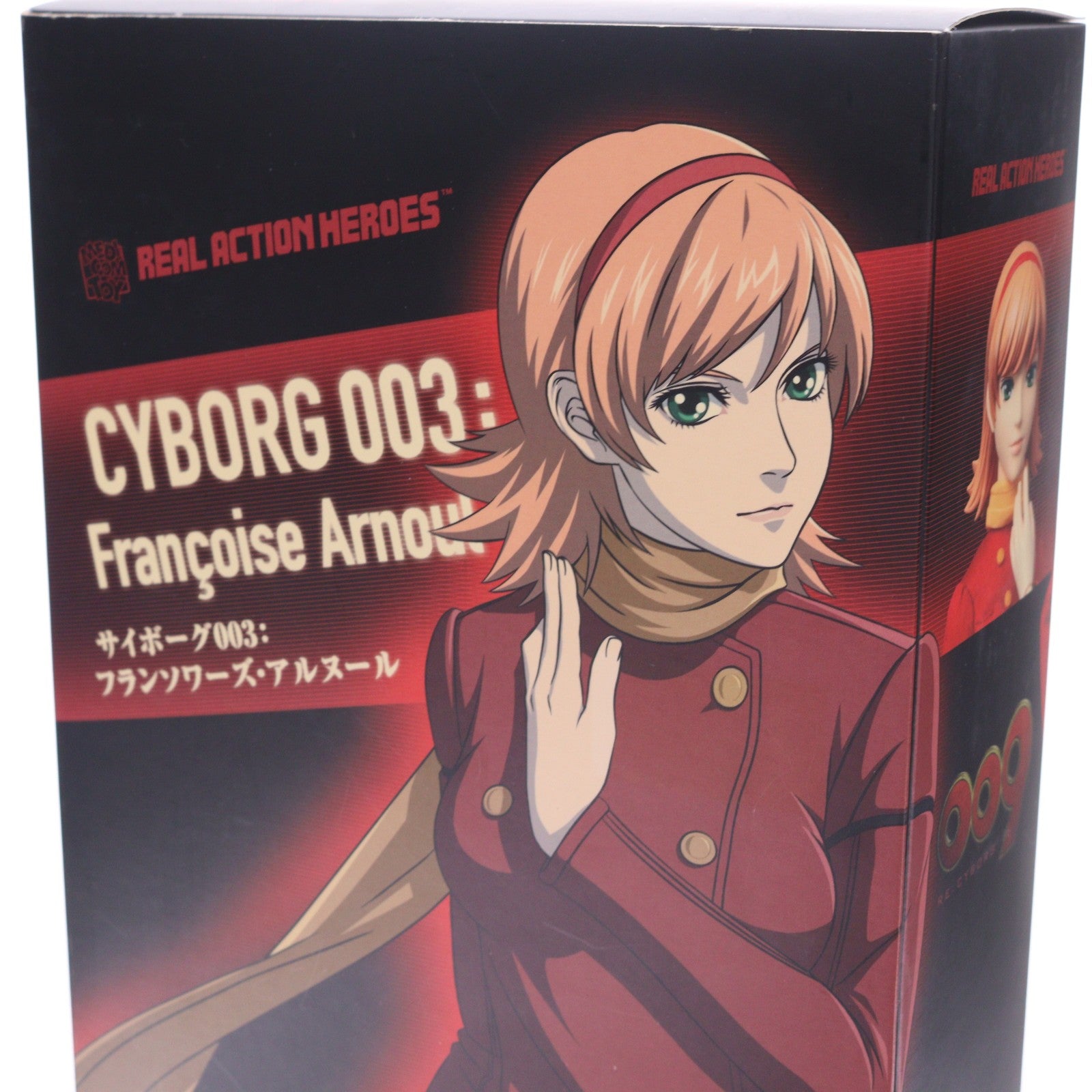 【中古即納】[FIG] リアルアクションヒーローズ No.601 RAH 003:フランソワーズ・アルヌール 009 RE:CYBORG(ゼロゼロナイン リ・サイボーグ) 完成品 可動フィギュア メディコム・トイ(20130327)