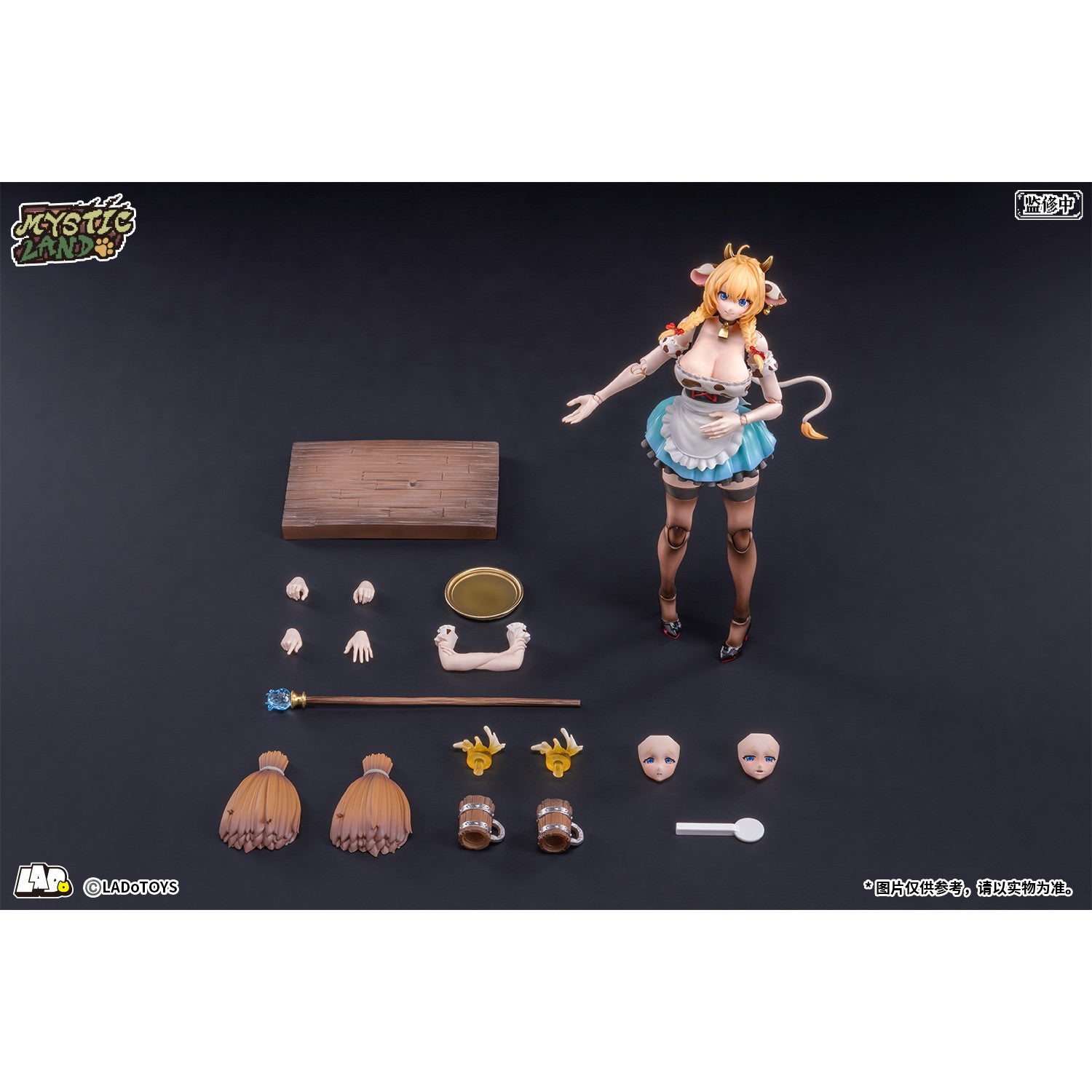 【中古即納】[FIG] マイルストン流通限定 ERA-003 Daisy Taurus(デイジー・トーラス) ウェイトレスVer. 1/12 完成品 可動フィギュア LADo TOYS(20260630)