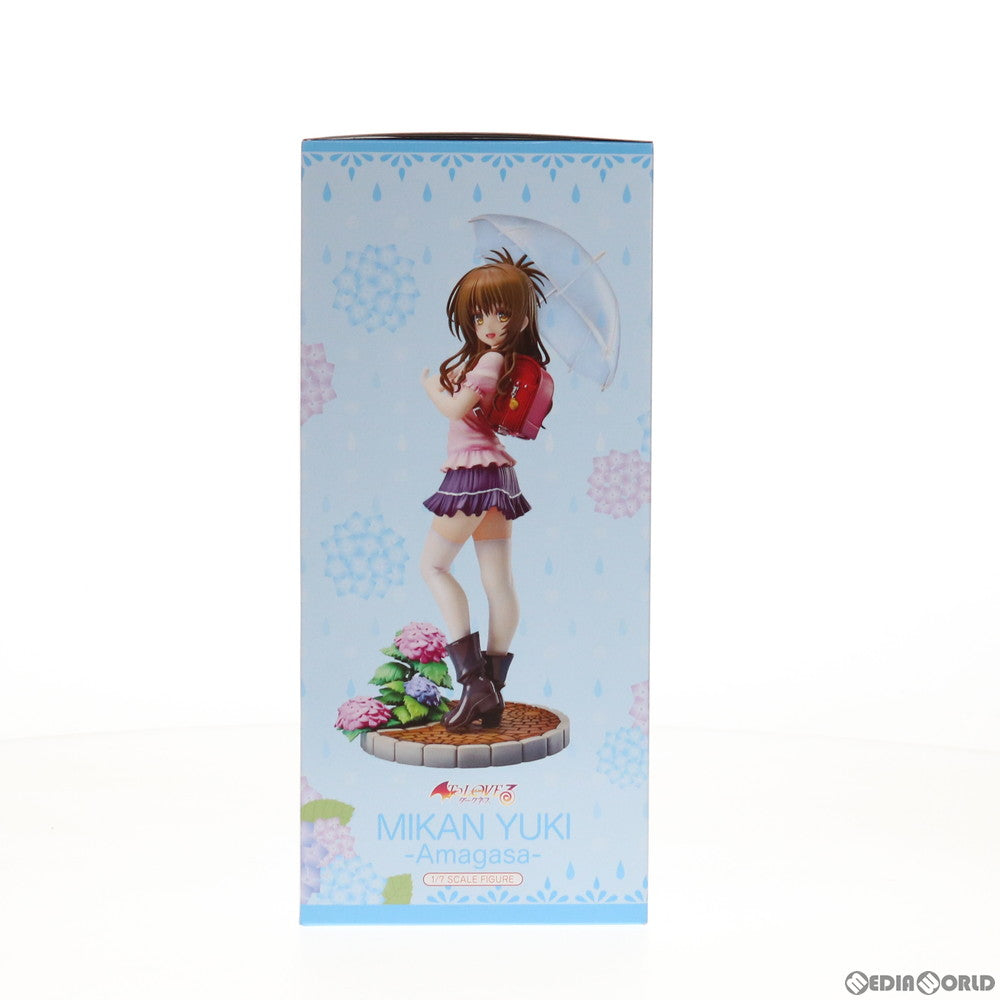 【中古即納】[FIG] 結城美柑(ゆうきみかん) 雨傘 To LOVEる-とらぶる- ダークネス 1/7 完成品 フィギュア(AMU-FNX202) フリュー(20210326)