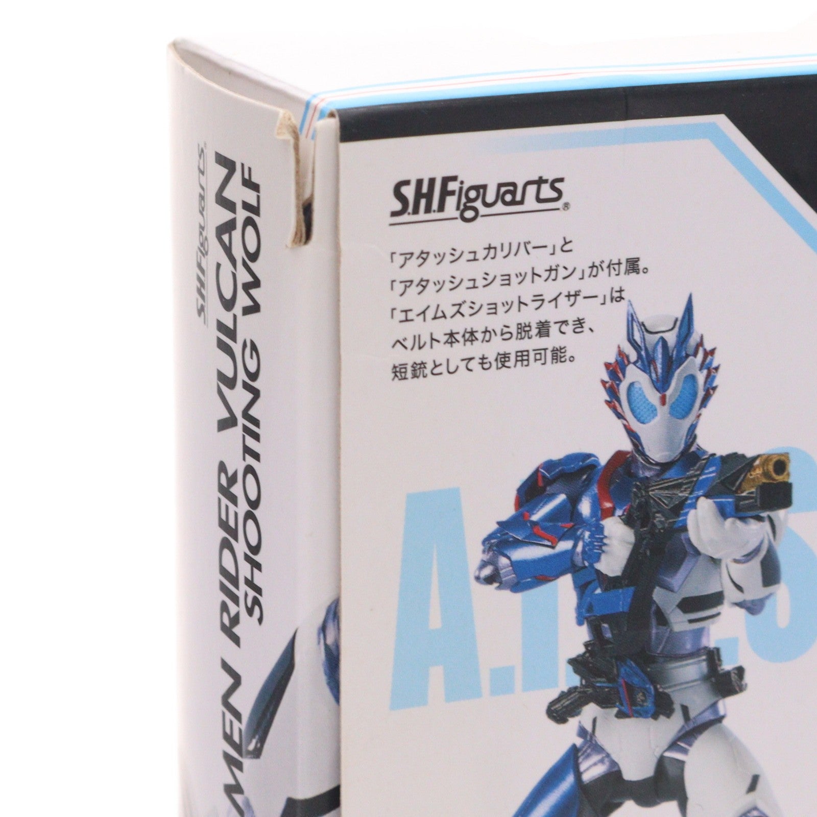 【中古即納】[FIG] S.H.Figuarts(フィギュアーツ) 仮面ライダーバルカン シューティングウルフ 仮面ライダーゼロワン 完成品 可動フィギュア バンダイスピリッツ(20200418)