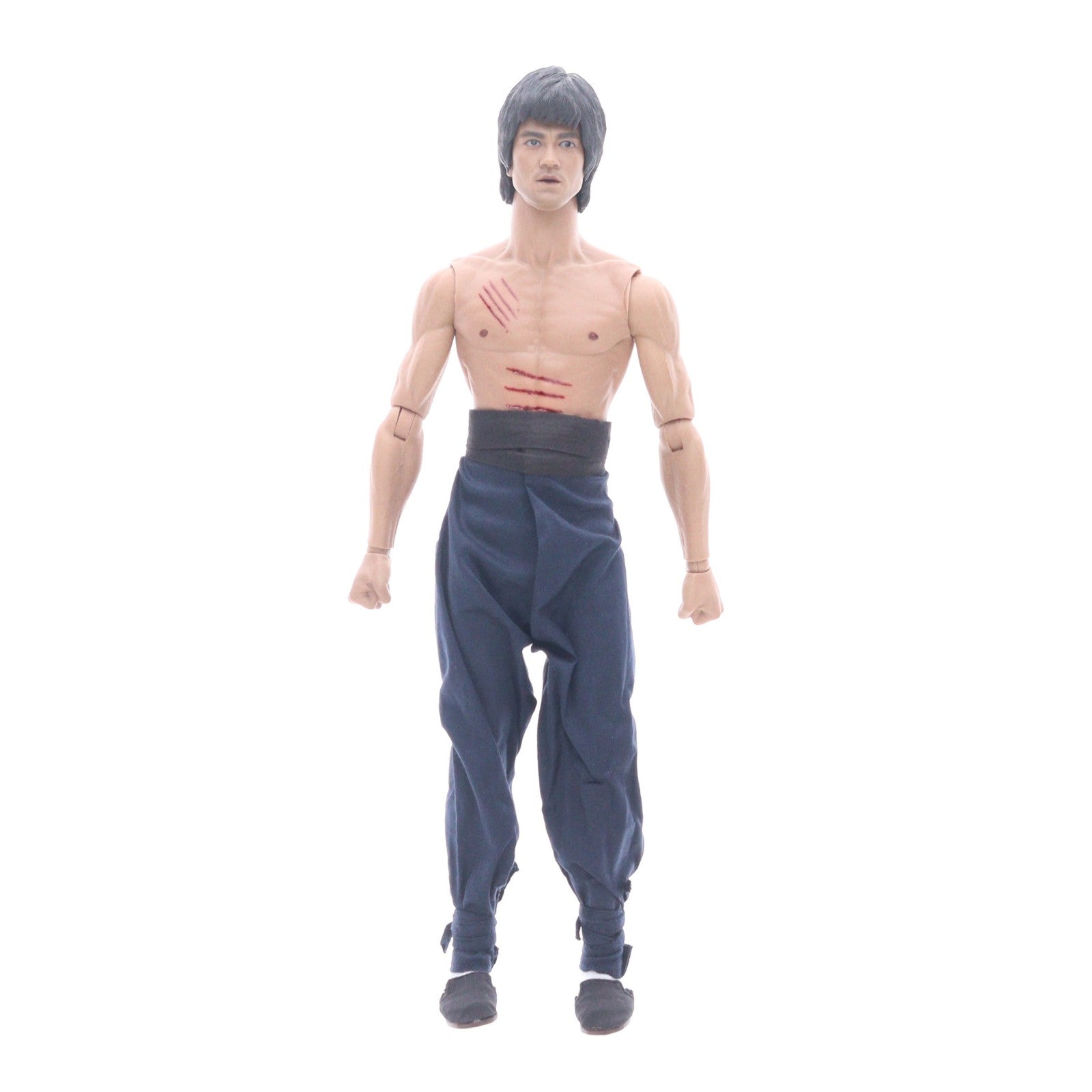 【中古即納】[FIG] ムービー・マスターピース DX リー(ブルース・リー) 燃えよドラゴン 1/6 完成品 可動フィギュア(DX#04) ホットトイズ(20110430)
