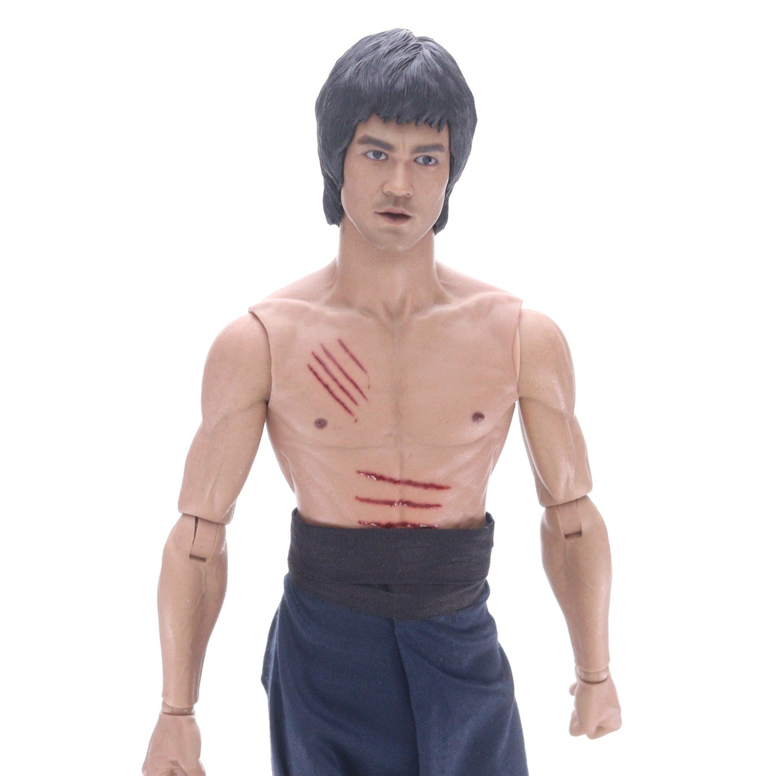 【中古即納】[FIG] ムービー・マスターピース DX リー(ブルース・リー) 燃えよドラゴン 1/6 完成品 可動フィギュア(DX#04) ホットトイズ(20110430)