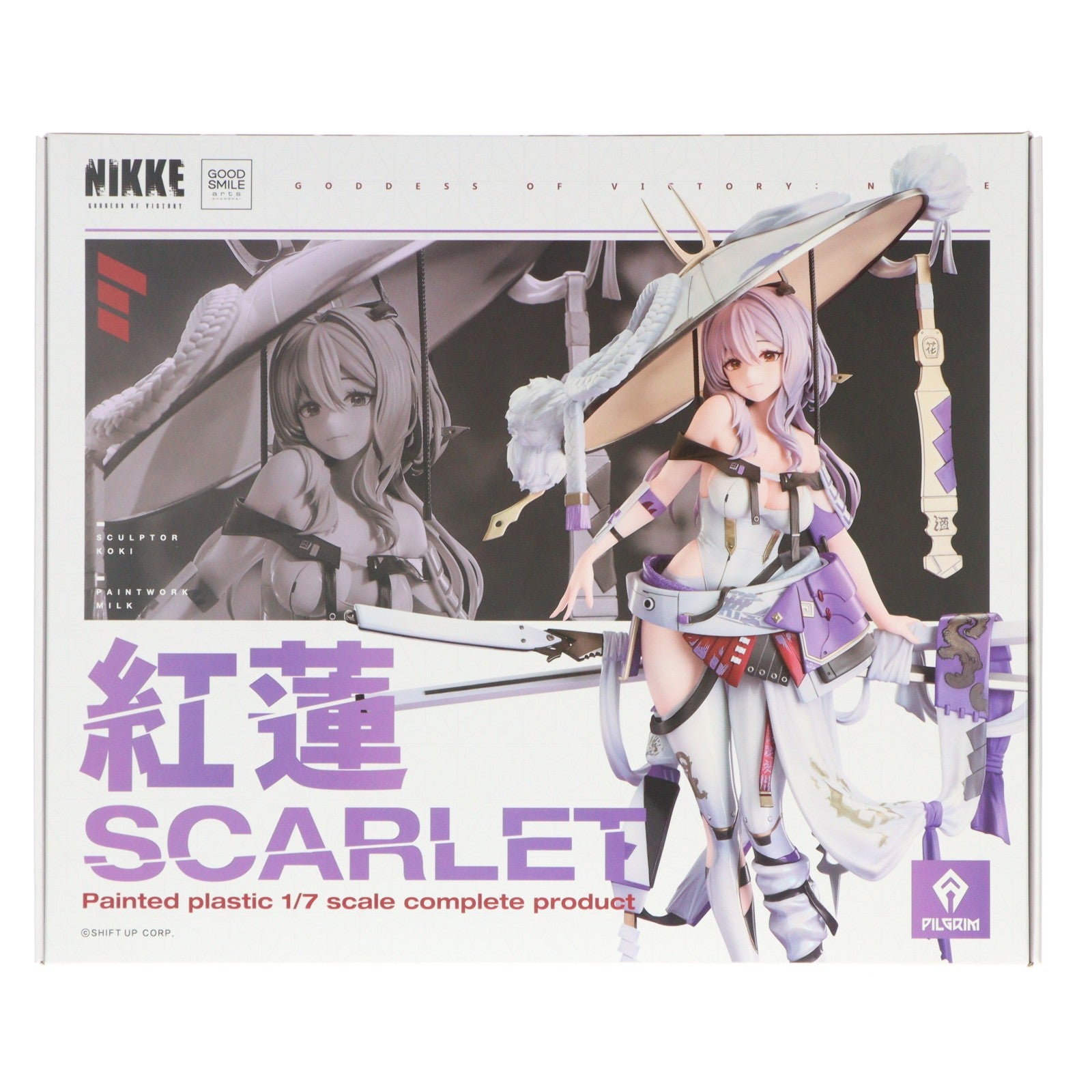 【中古即納】[FIG] 紅蓮(ぐれん) 勝利の女神:NIKKE(ニケ) 1/7 完成品 フィギュア グッドスマイルアーツ上海(20250619)