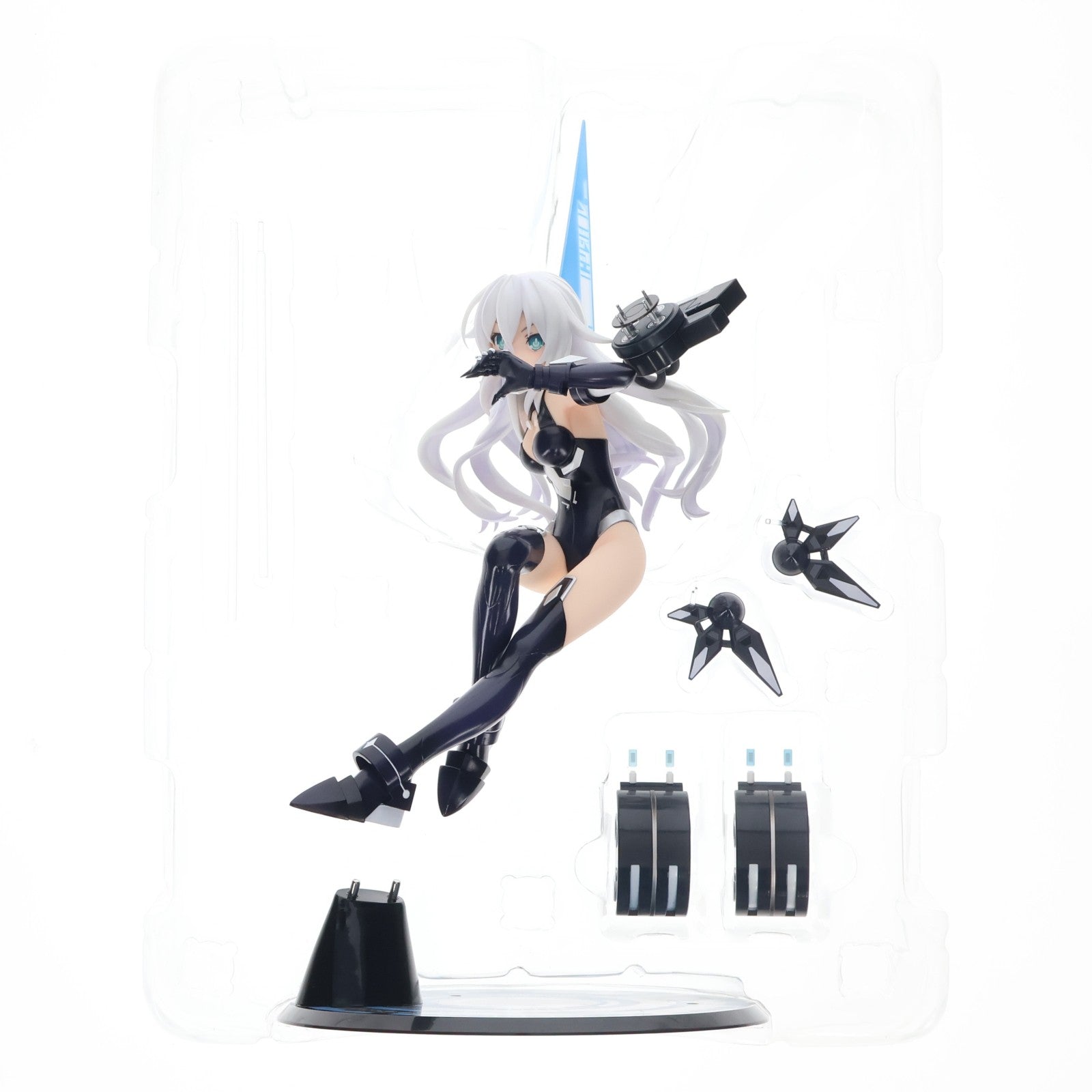 【中古即納】[FIG] ブラックハート 超次元ゲイム ネプテューヌ 1/7 完成品 フィギュア アルター(20151111)