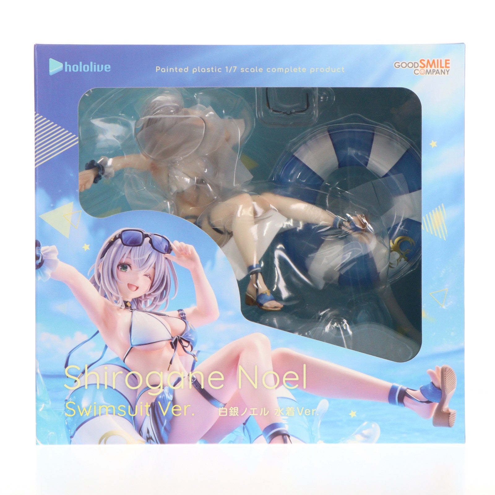 【中古即納】[FIG] 白銀ノエル(しろがねのえる) 水着Ver. ホロライブプロダクション 1/7 完成品 フィギュア グッドスマイルカンパニー(20231115)