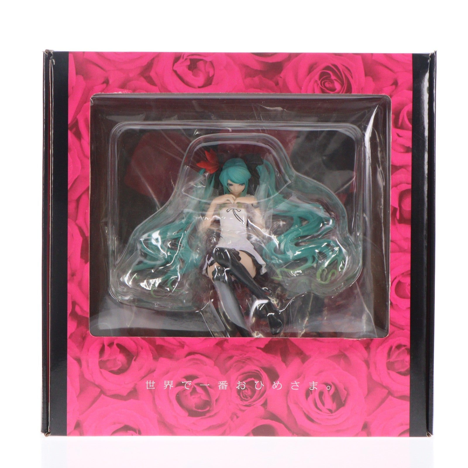 【中古即納】[FIG] supercell feat.初音ミク ワールドイズマイン[ブラウンフレーム] キャラクター・ボーカル・シリーズ01 初音ミク 1/8 完成品 フィギュア グッドスマイルカンパニー(20130217)