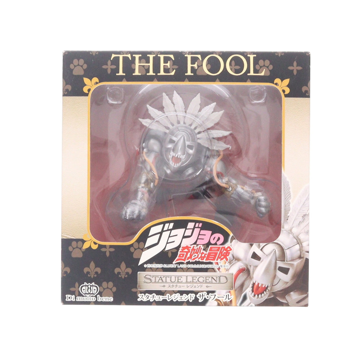 【中古即納】[FIG] スタチューレジェンド 第1弾 ザ・フール ジョジョの奇妙な冒険 第三部 スターダストクルセイダース 完成品 フィギュア ディ・モールト ベネ(20110416)